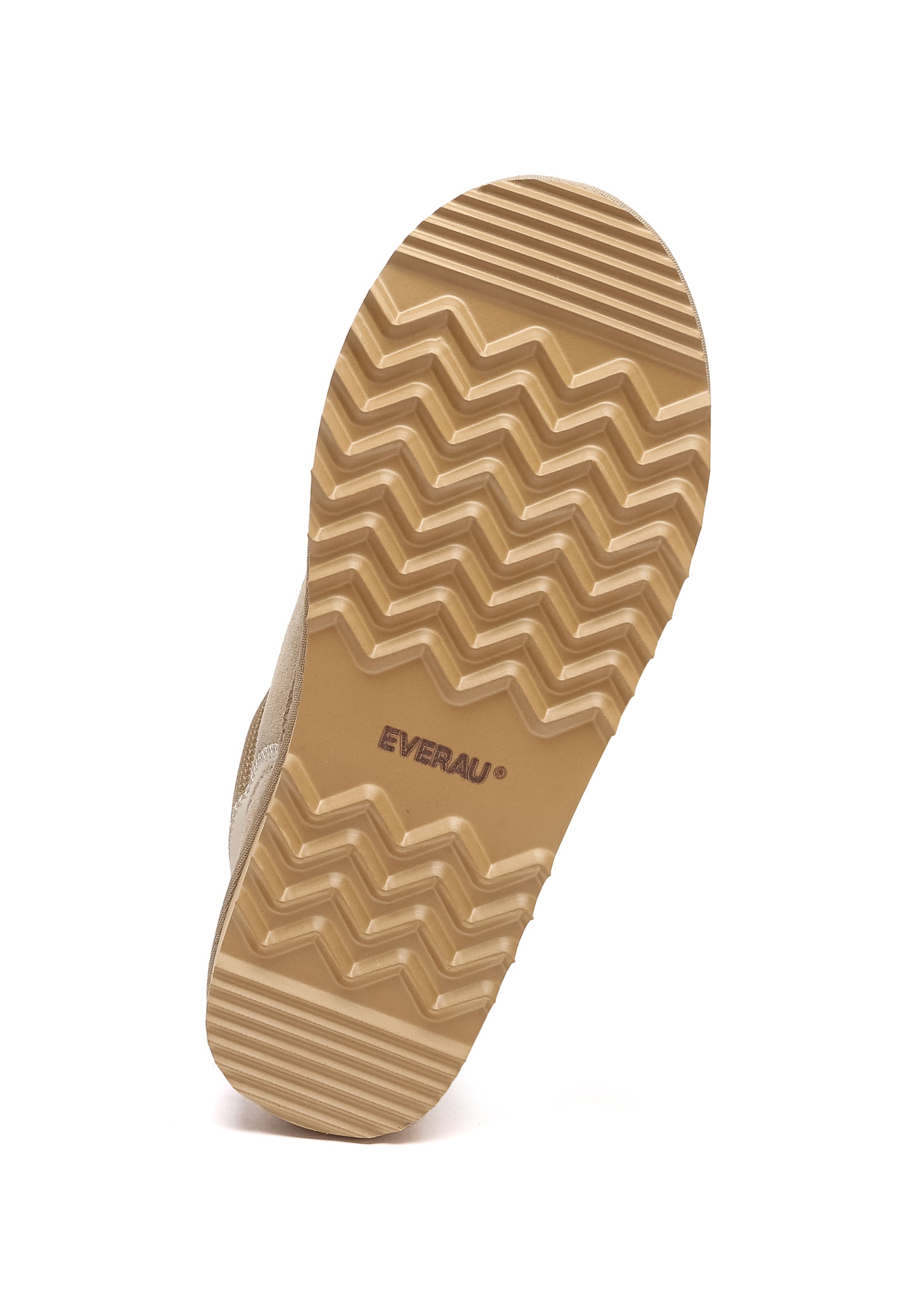 EVERAU Marbled Sand Lace up Platform Boots Sneakersy Piaskowe