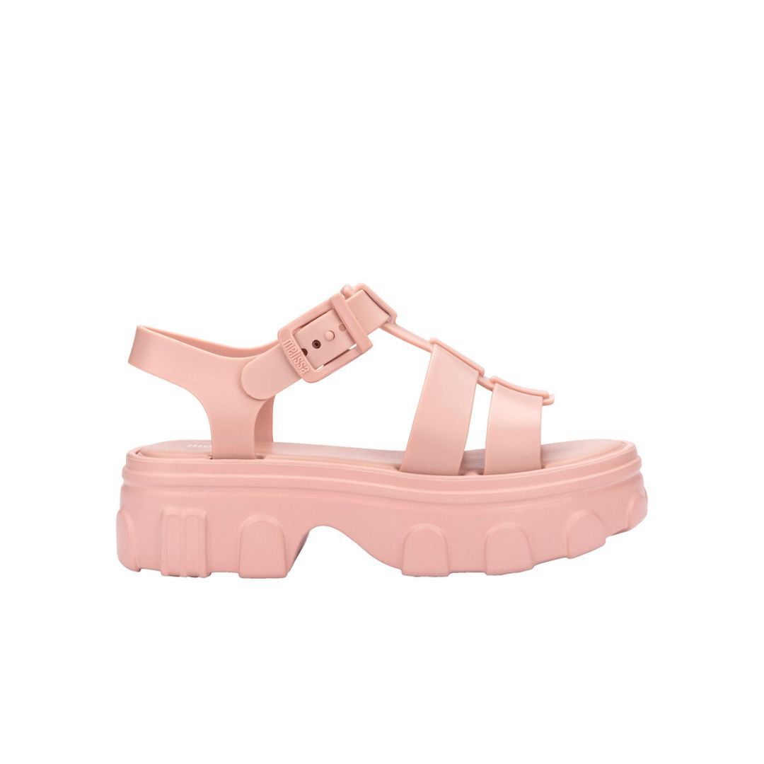 Melissa Ella Ad Pink Sandały Damskie Na Platformie Różowe