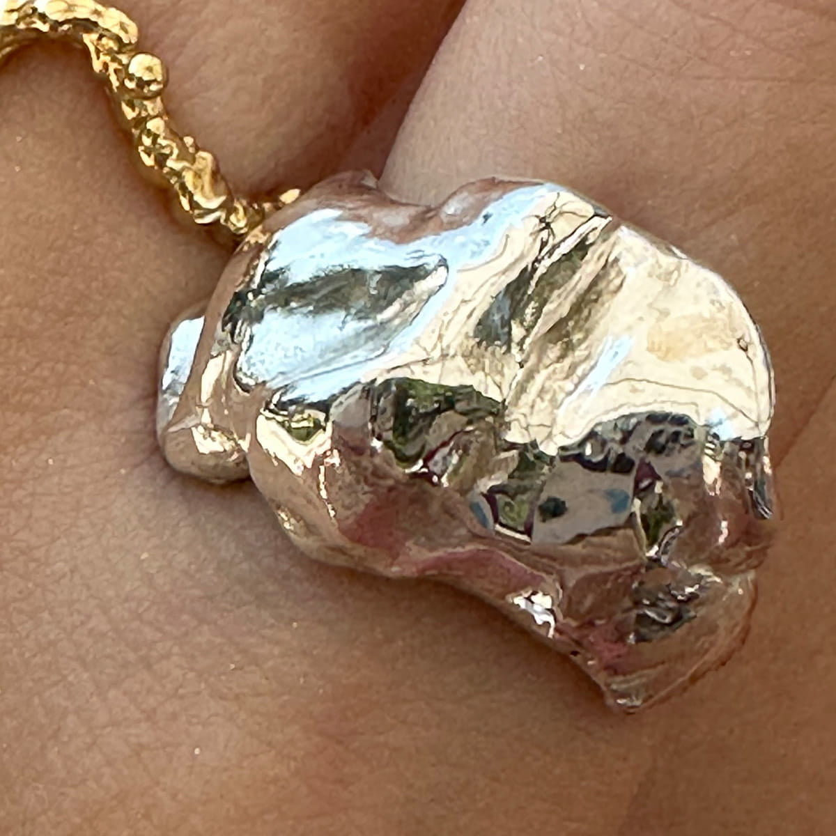 Maar Pierścionek Wavy Srebrny