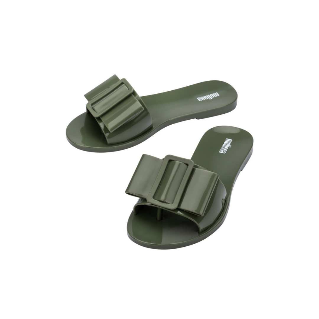 Melissa Babe Ad Green Klapki Damskie Zielone