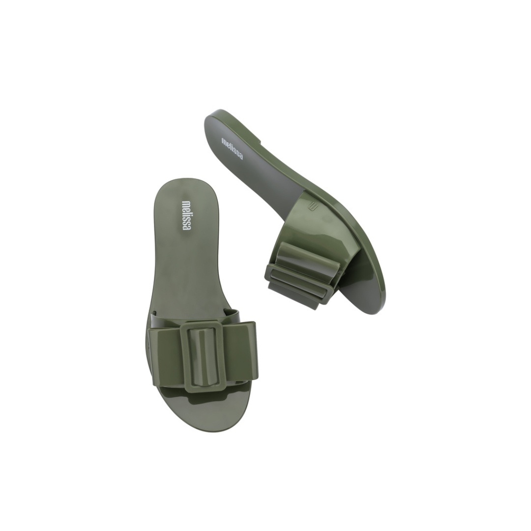 Melissa Babe Ad Green Klapki Damskie Zielone