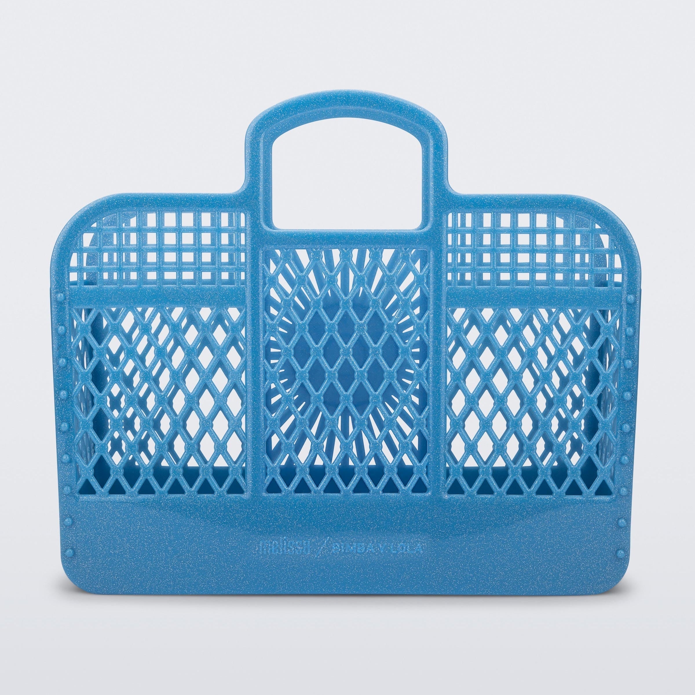 Melissa Bag + Bimba Y Lola Glitter Blue Torba Damska Niebieska Brokat