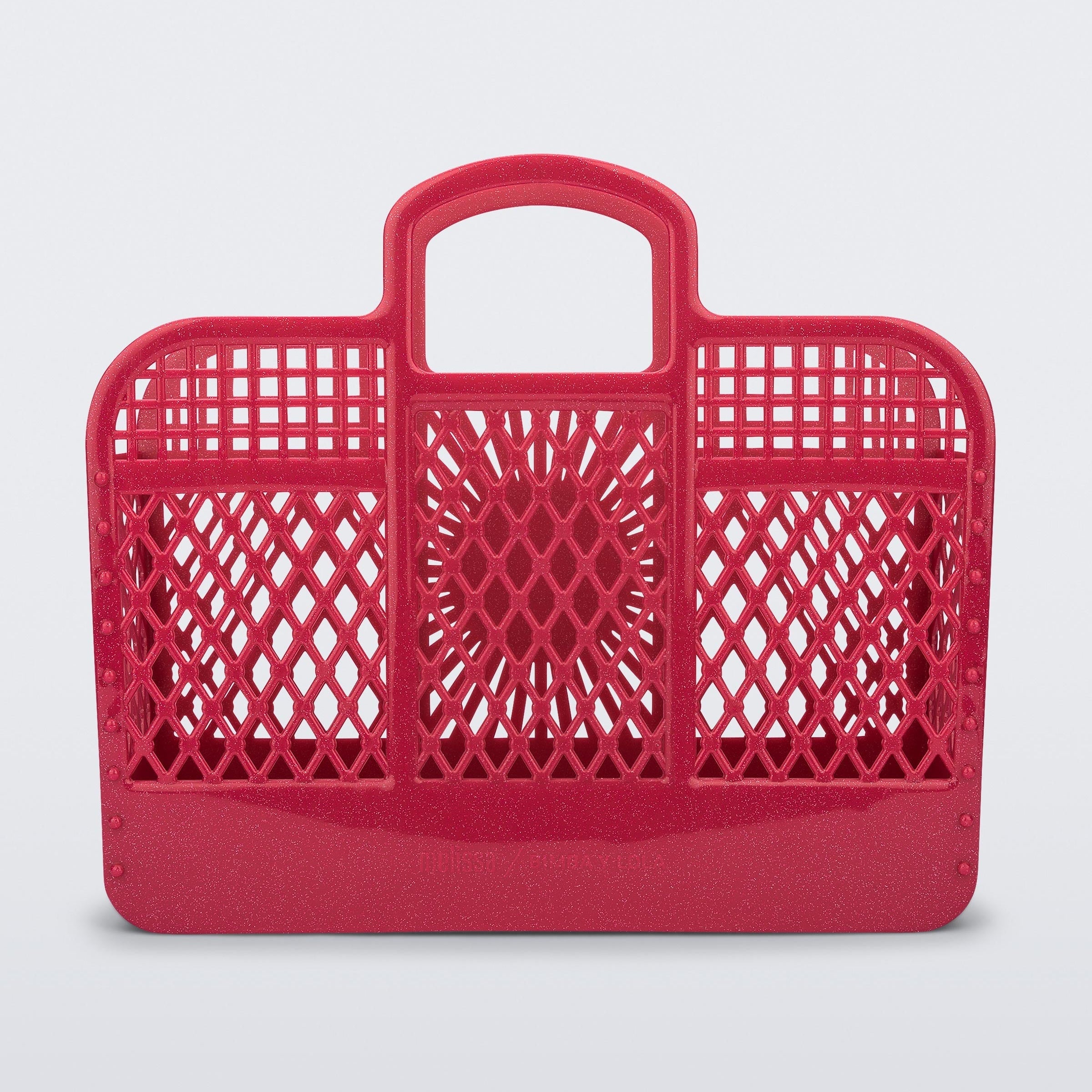 Melissa Bag + Bimba Y Lola Glitter Pink Torba Damska Różowa Brokat