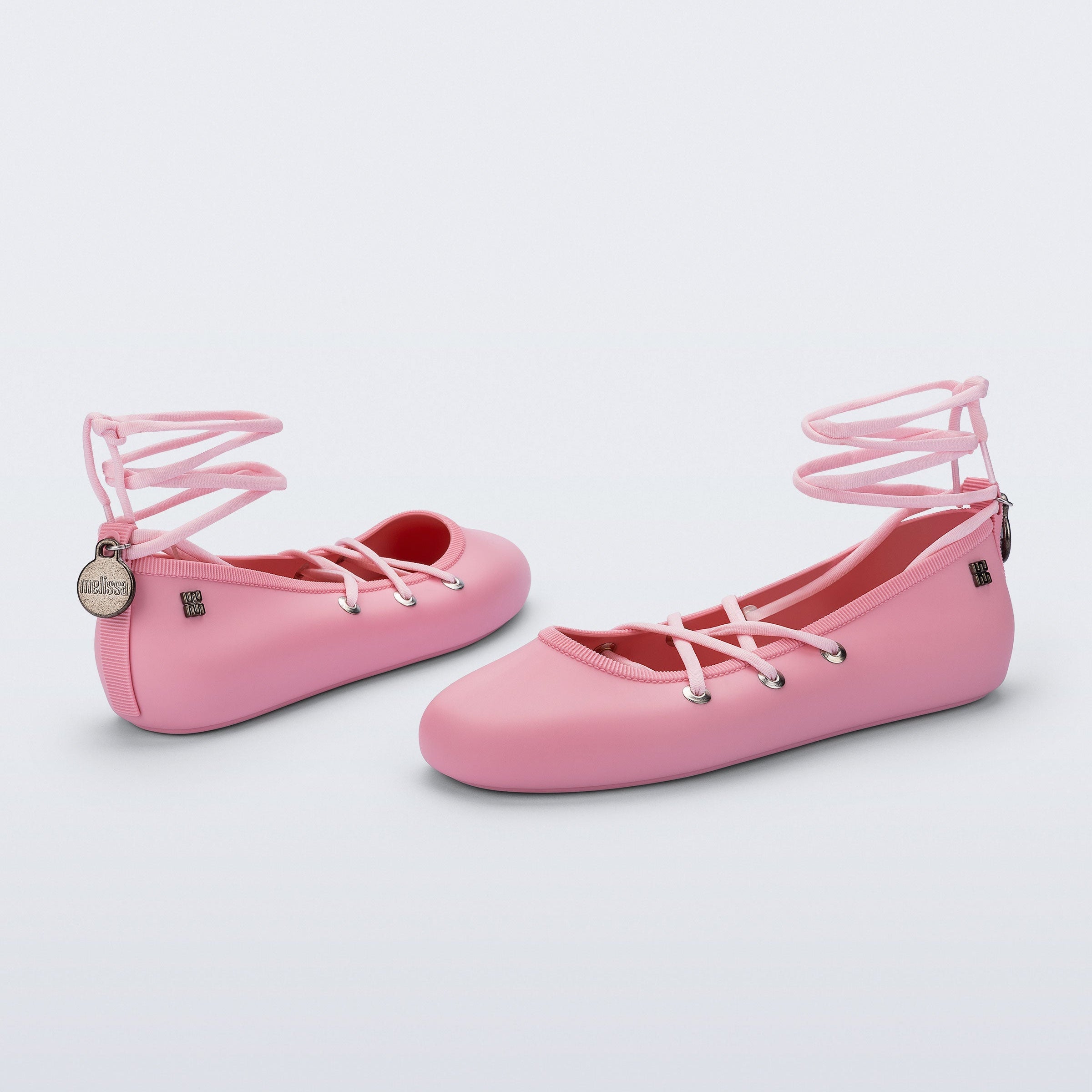 Melissa Beta AD Pink Baleriny Damskie Różowe