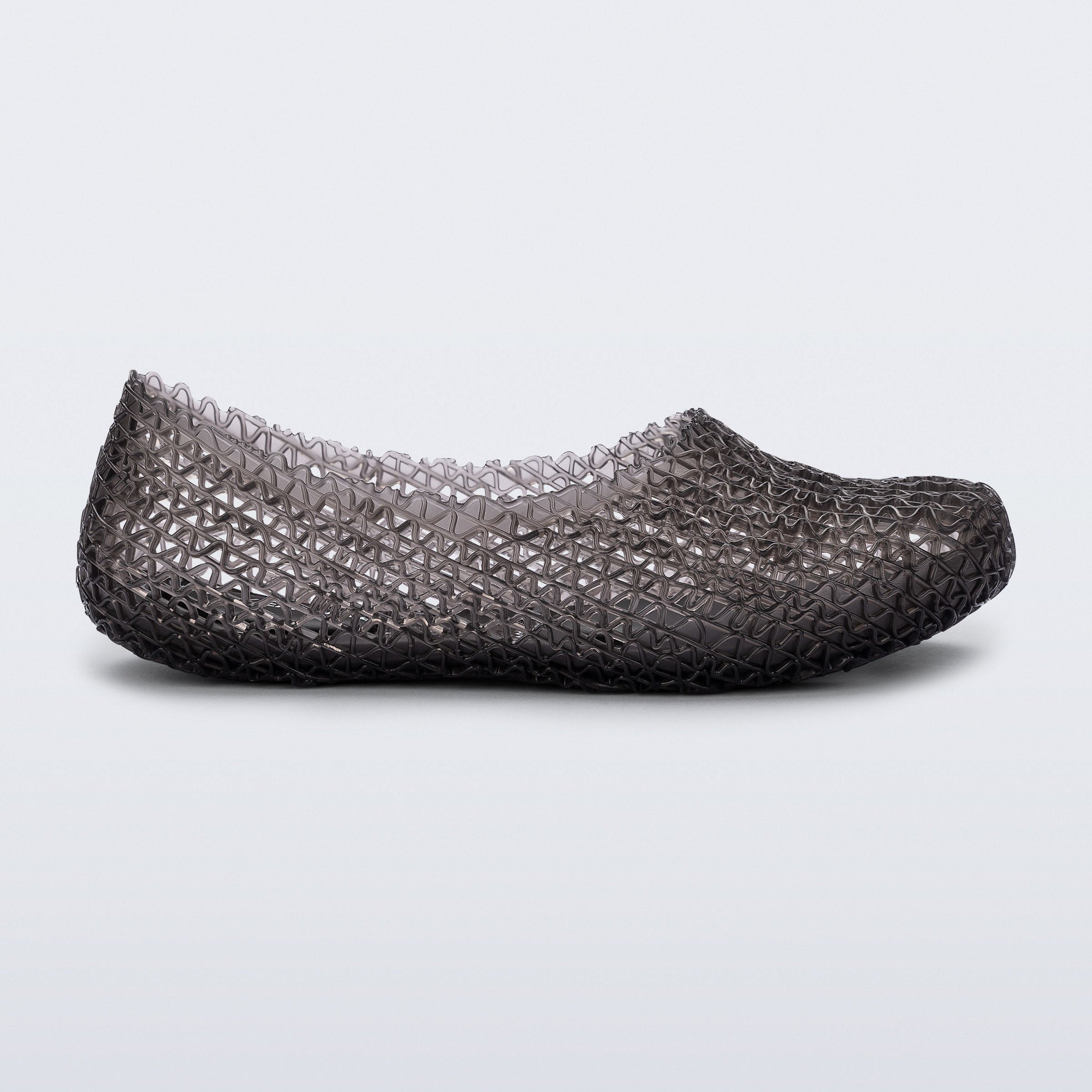 Melissa Campana Papel Hug AD Clear Smoke Baleriny Damskie Czarne