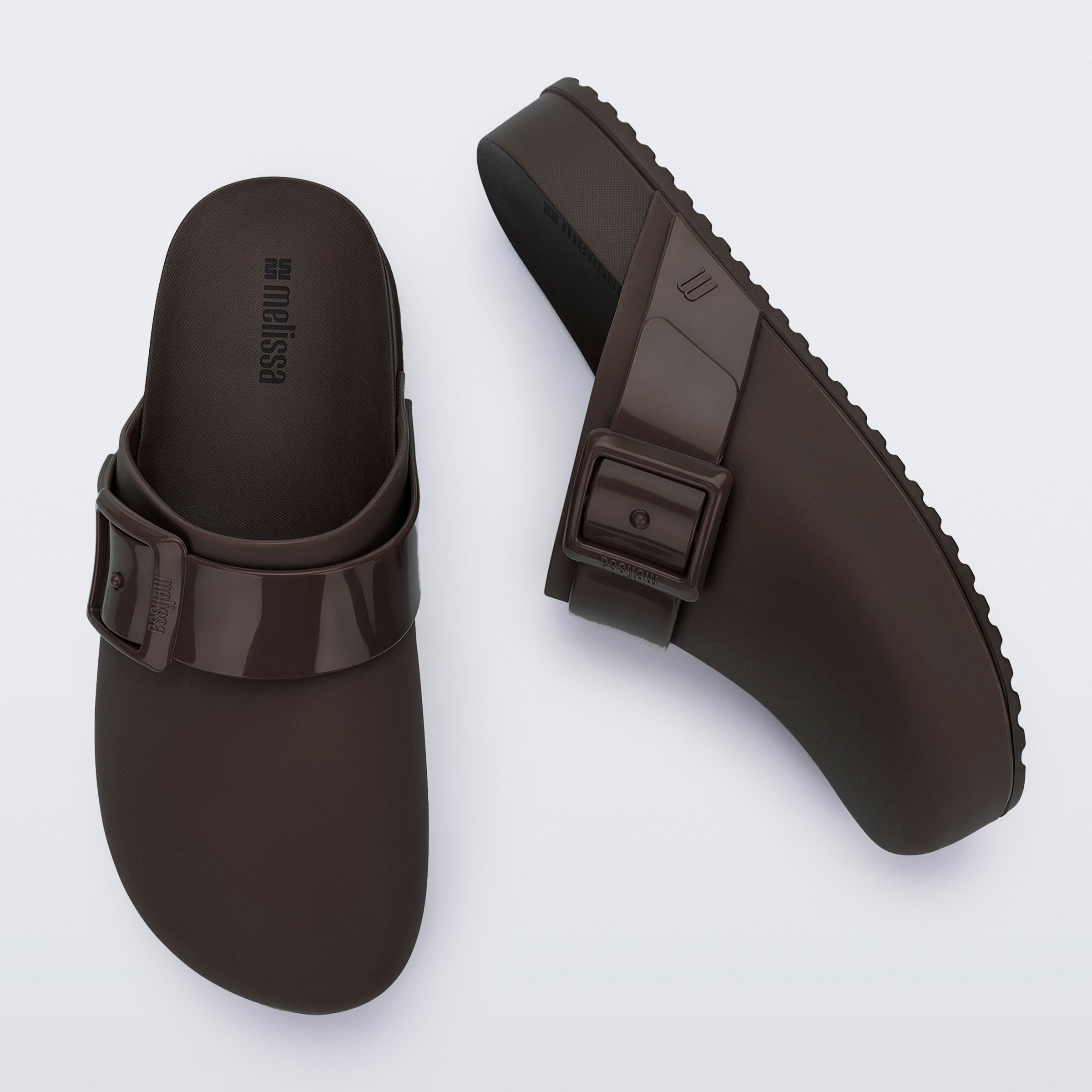 Melissa Cozy Clog AD Brown Klapki Damskie Brązowe