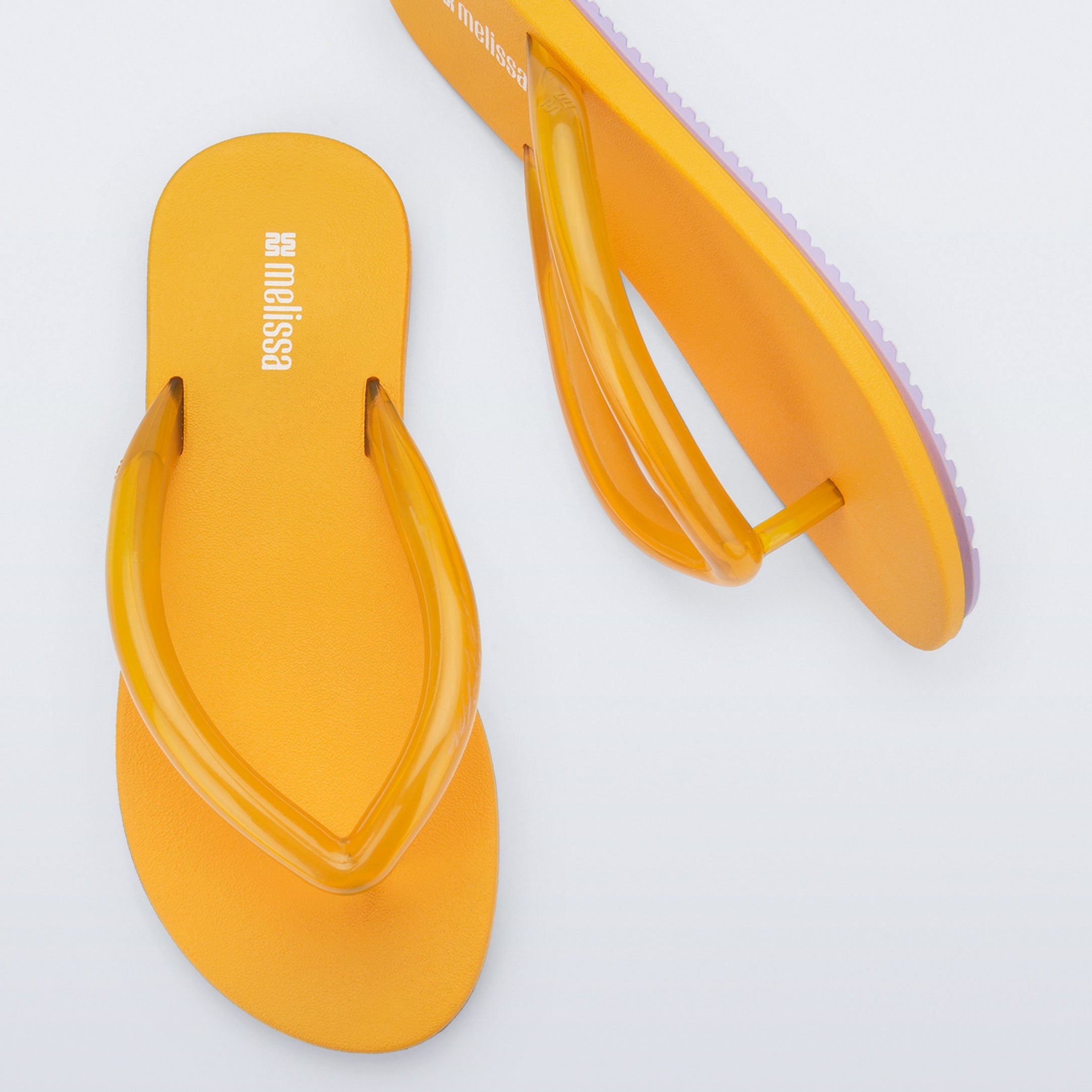 Melissa Flip Flop Airflow AD Yellow / Lilac Japonki Damskie Żółte