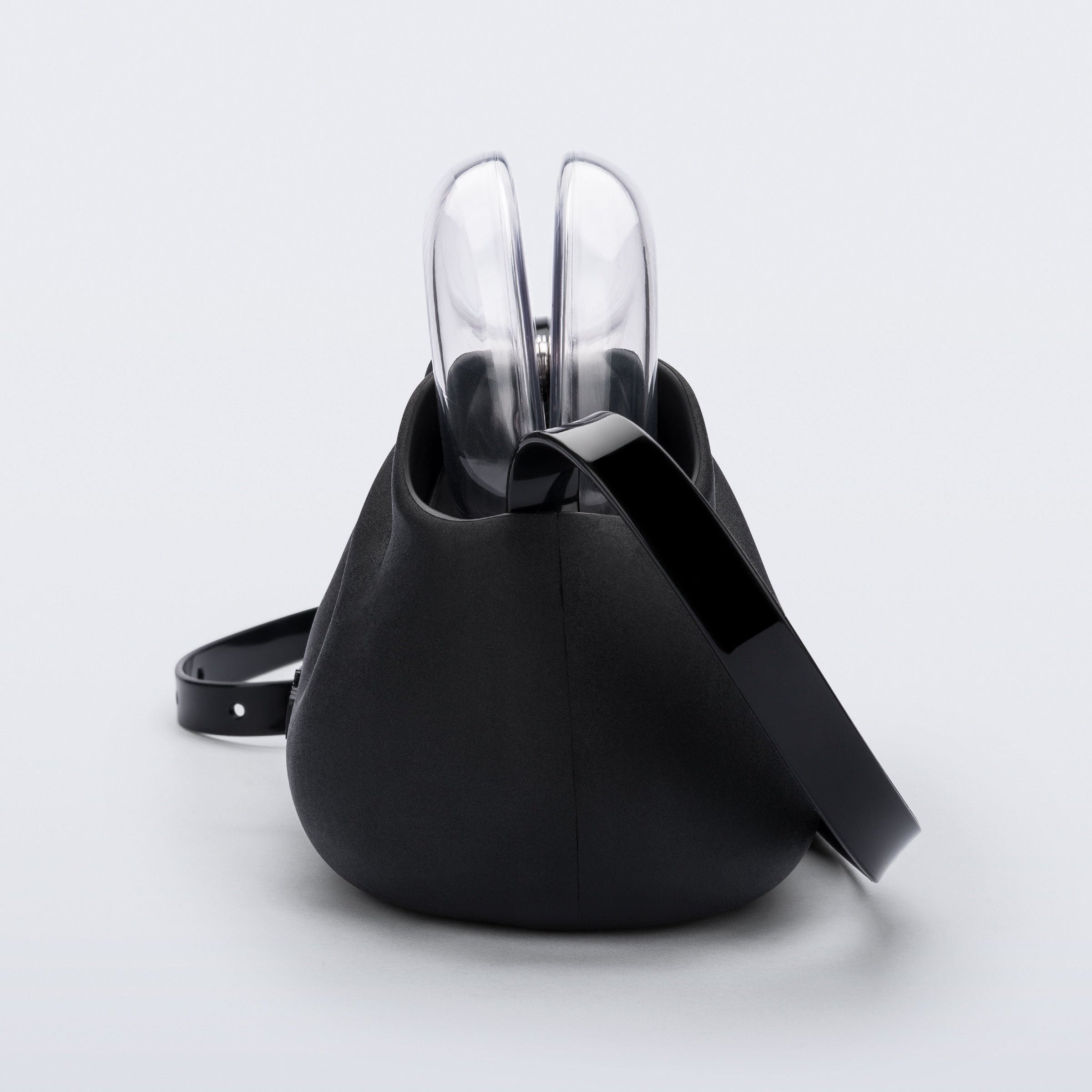 Melissa Glass Bag Black / Clear Torba Damska Czarna