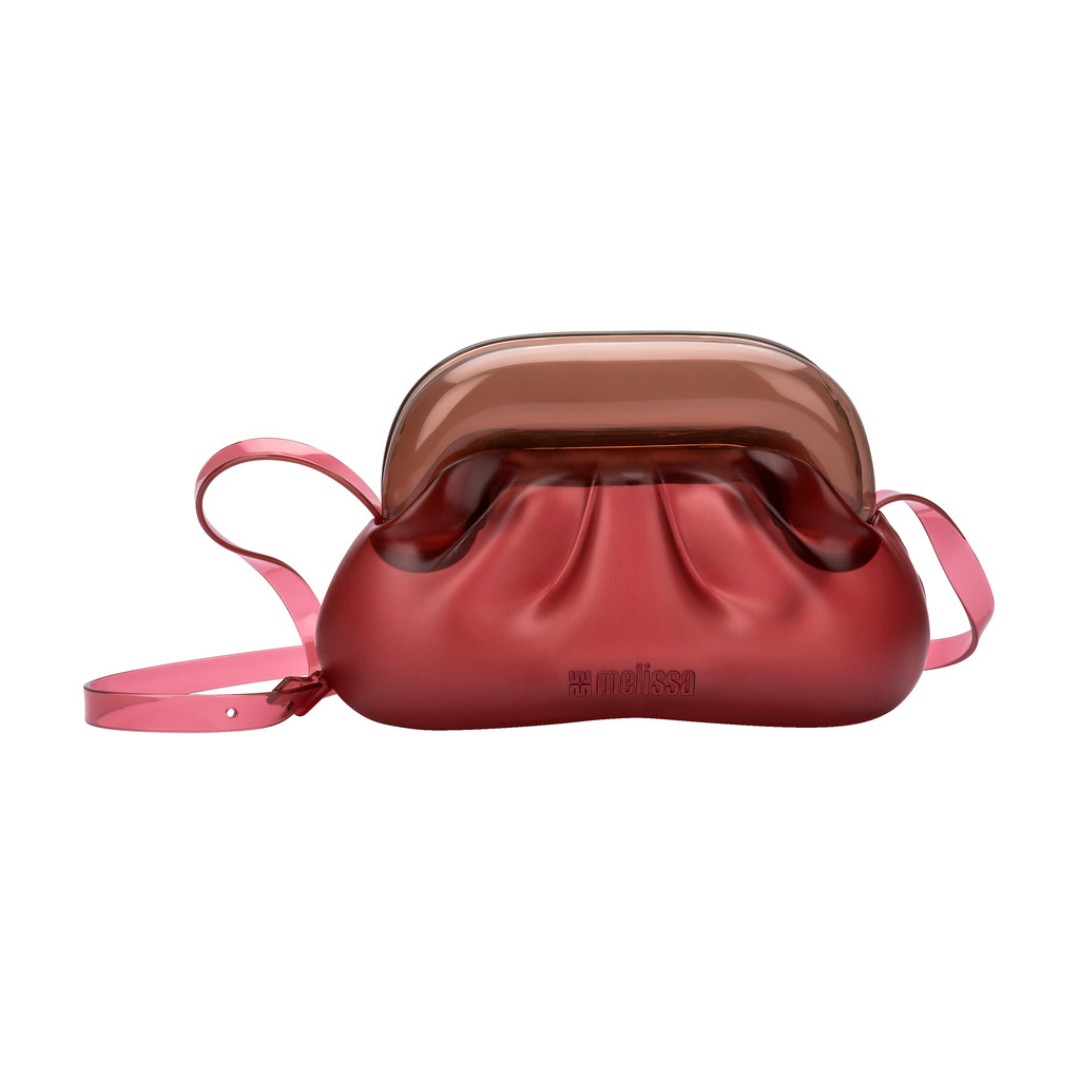 Melissa Glass Bag Red/ Brown Torba Damska Czerwona