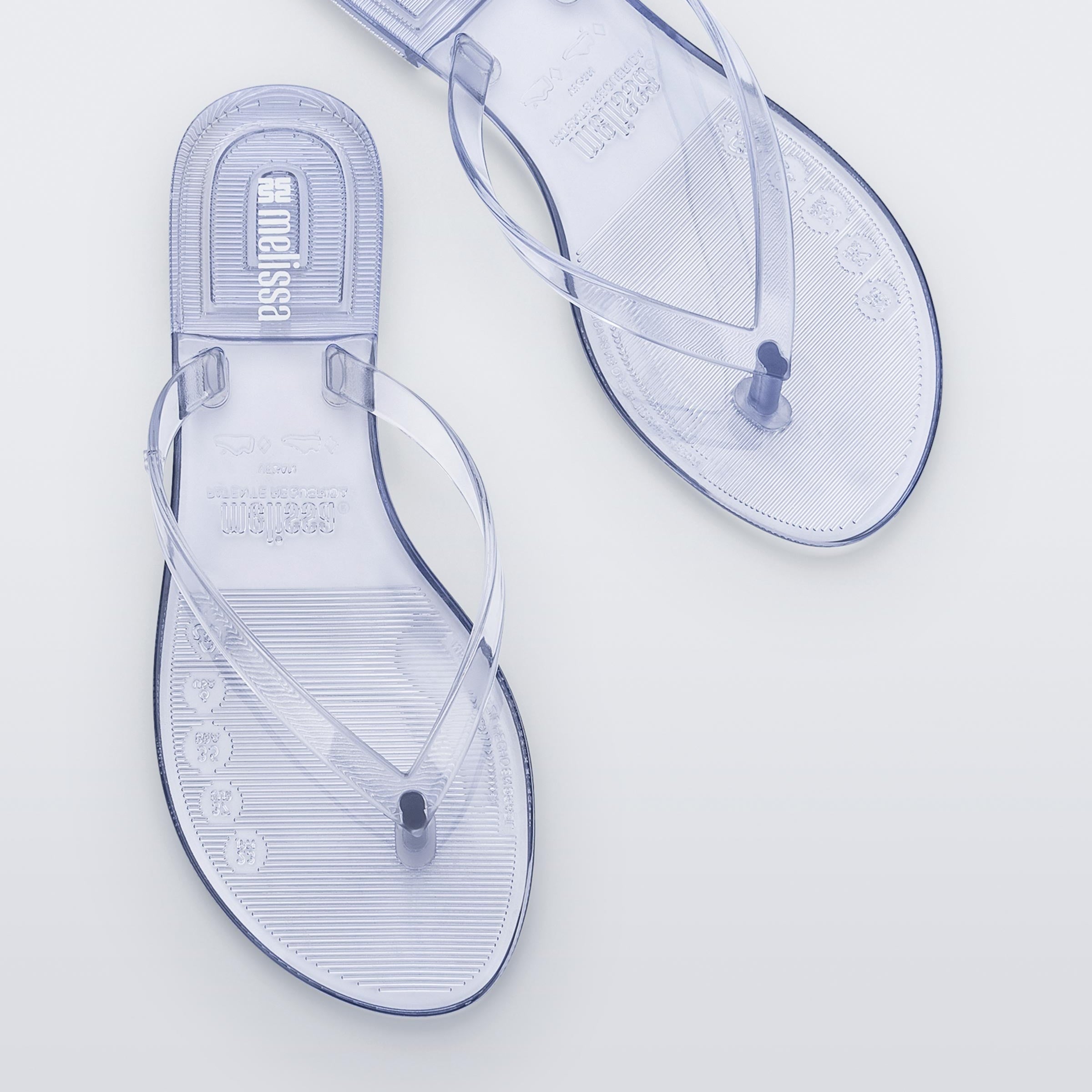 Melissa Harmonic Jelly AD Clear Japonki Damskie Przezroczyste