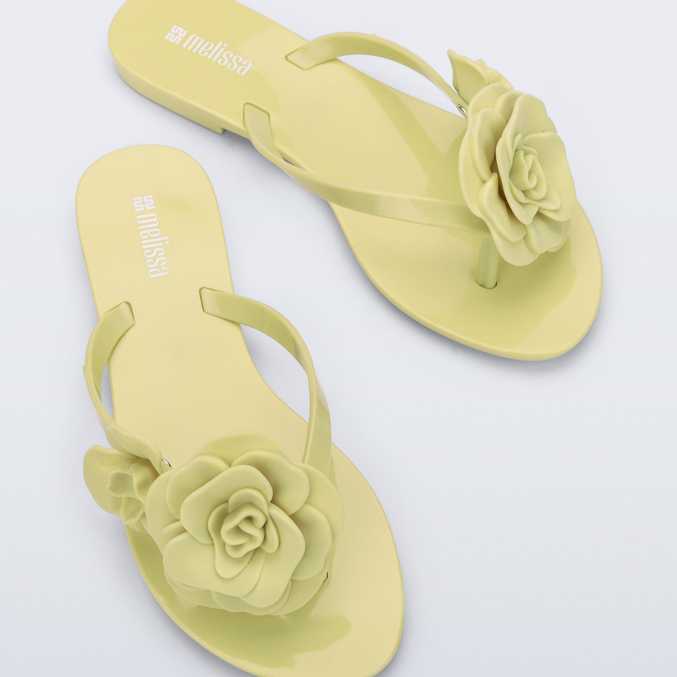 Melissa Harmonic Petals AD Green Japonki Damskie Zielone