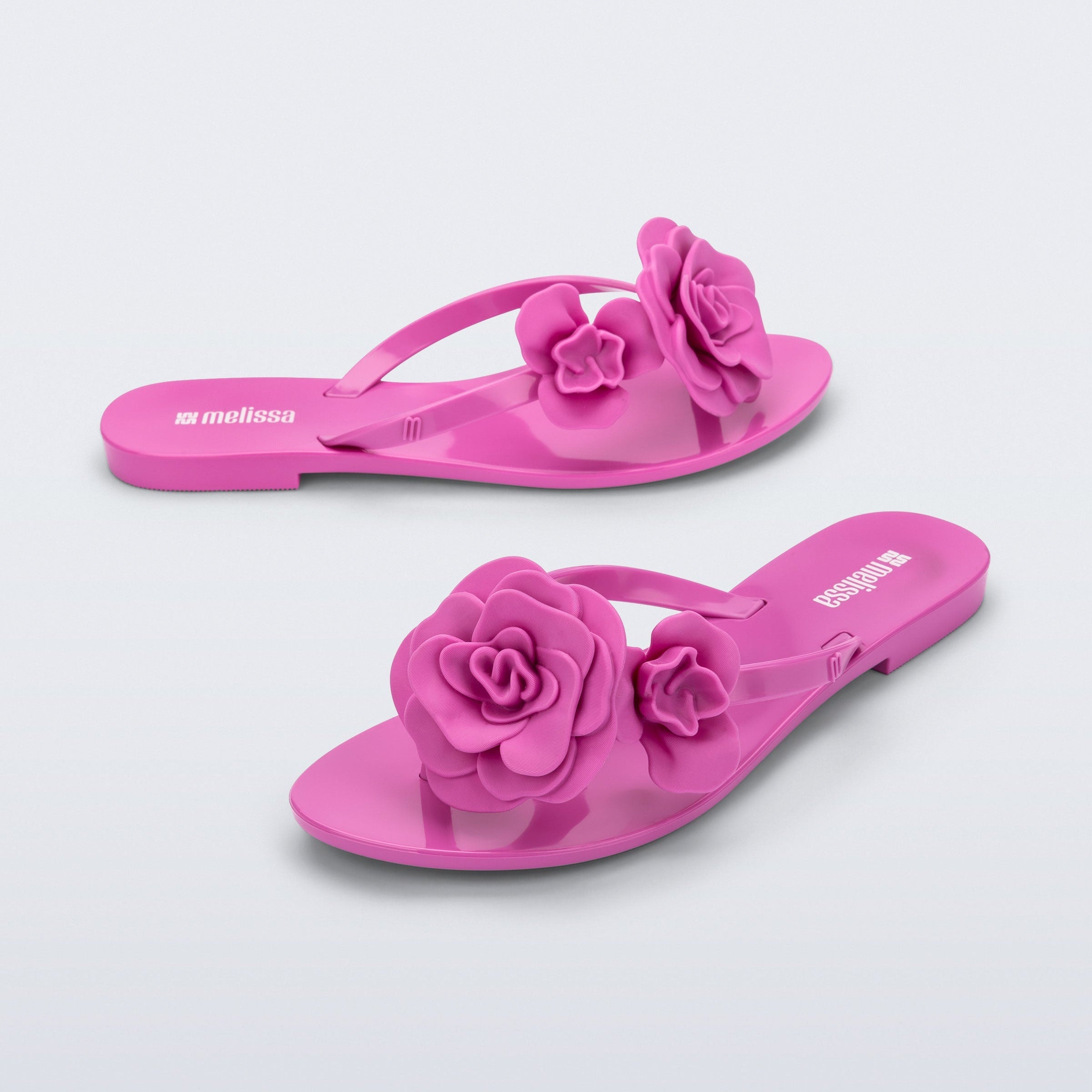 Melissa Harmonic Petals AD Lilac Japonki Damskie Liliowe