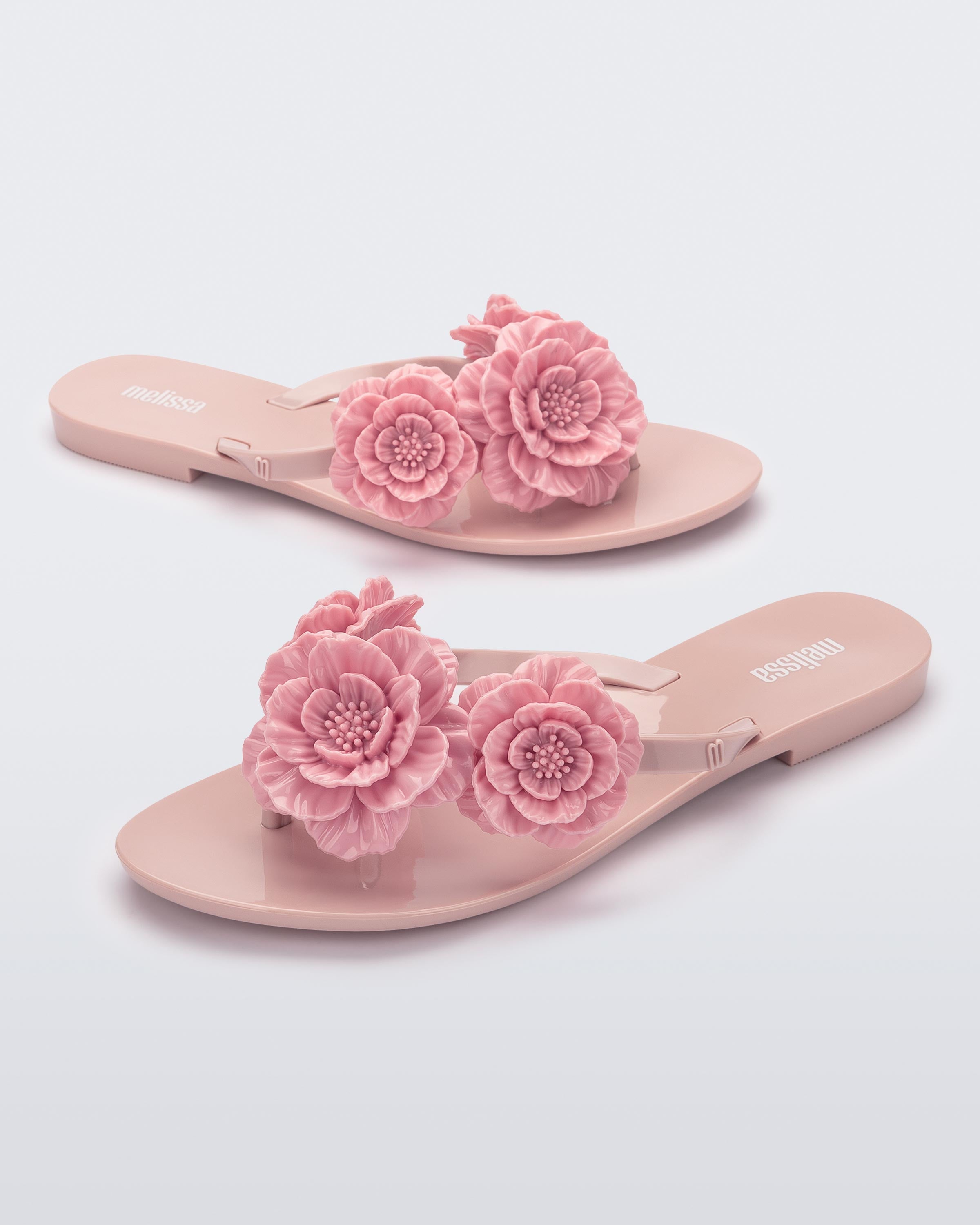 Melissa Harmonic Springtime Ad Pink Japonki Damskie Różowe