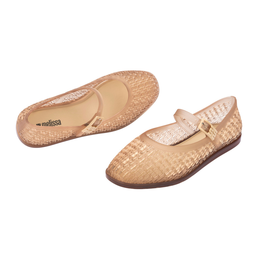 Melissa Harper AD Beige Baleriny Damskie Beżowe