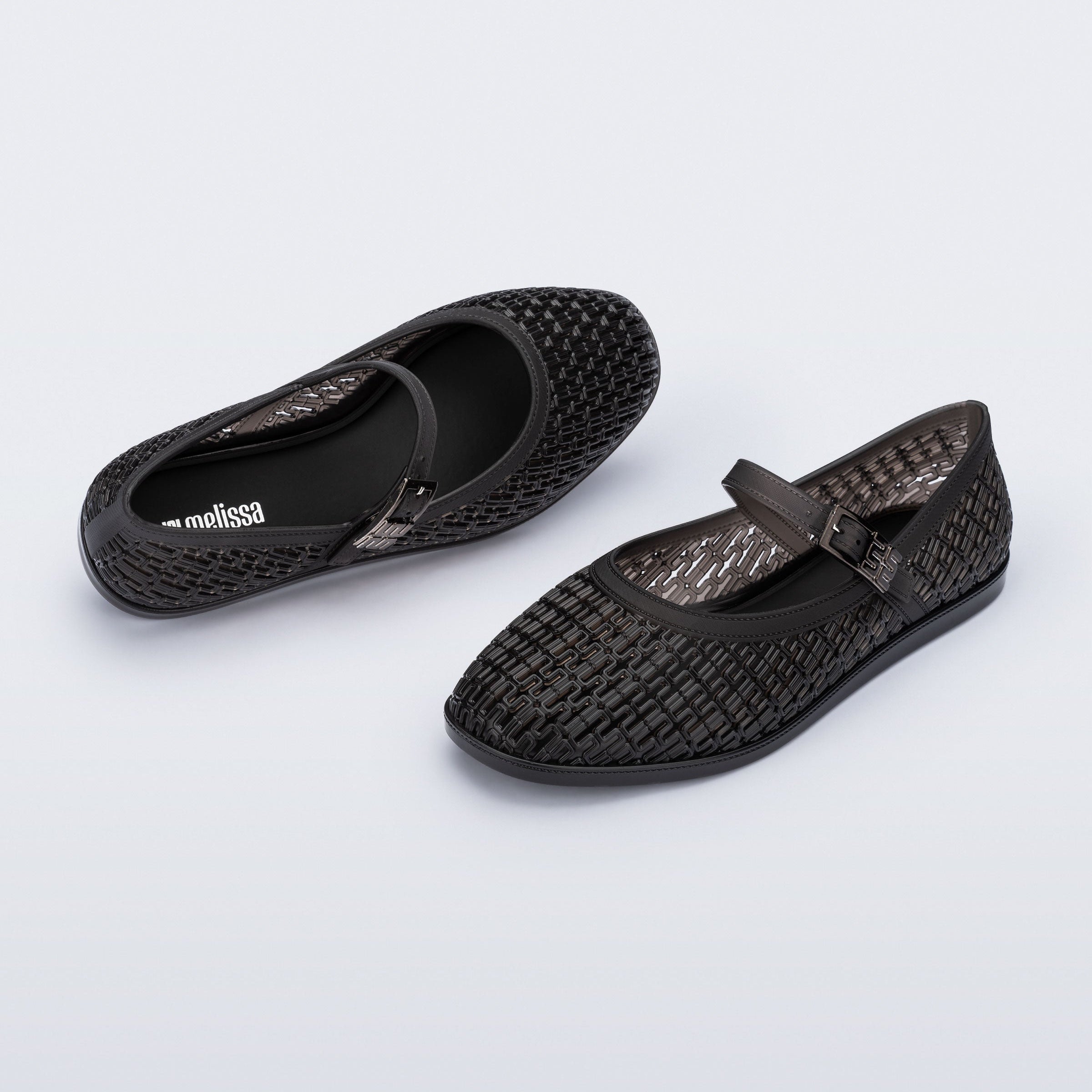 Melissa Harper AD Black Baleriny Damskie Czarne