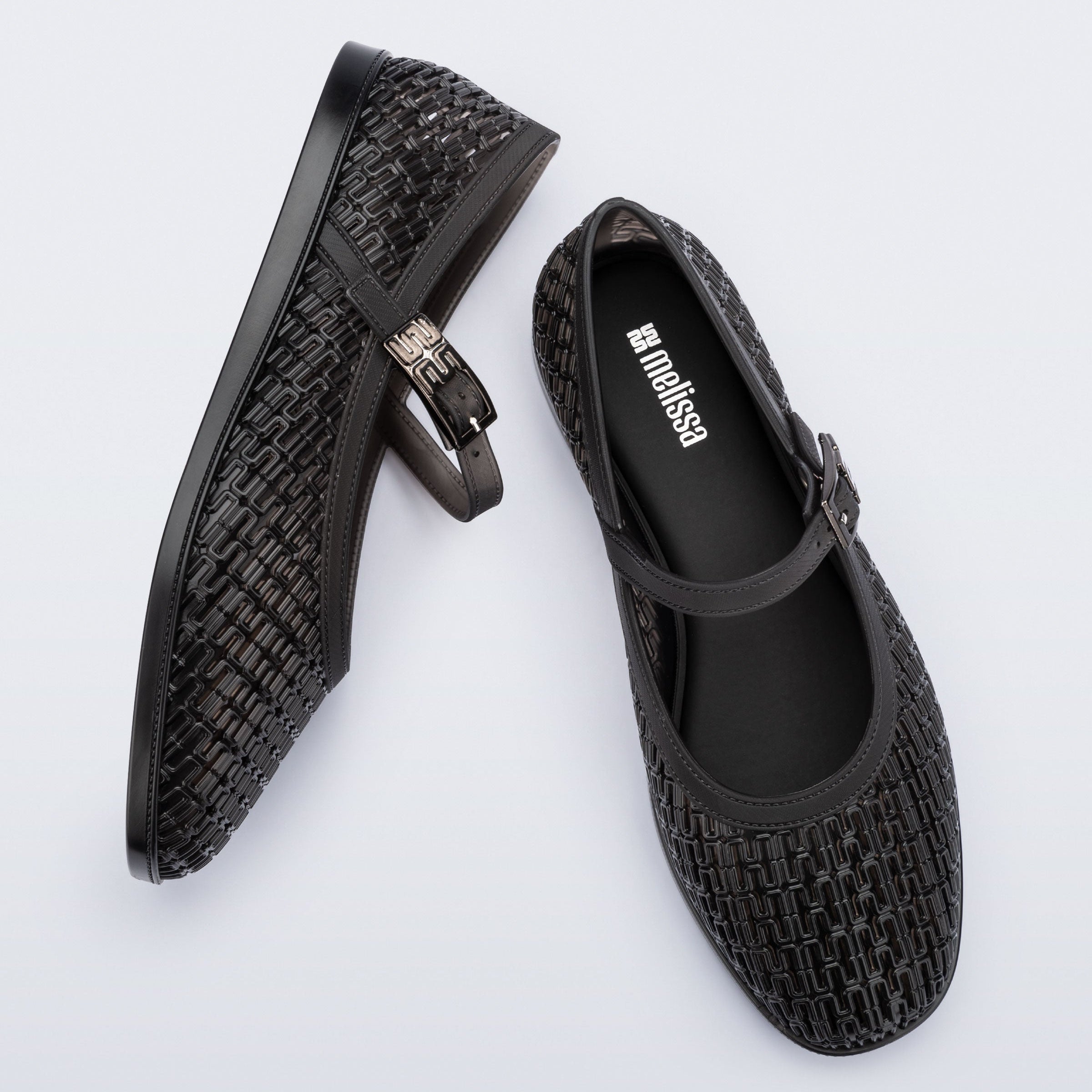 Melissa Harper AD Black Baleriny Damskie Czarne