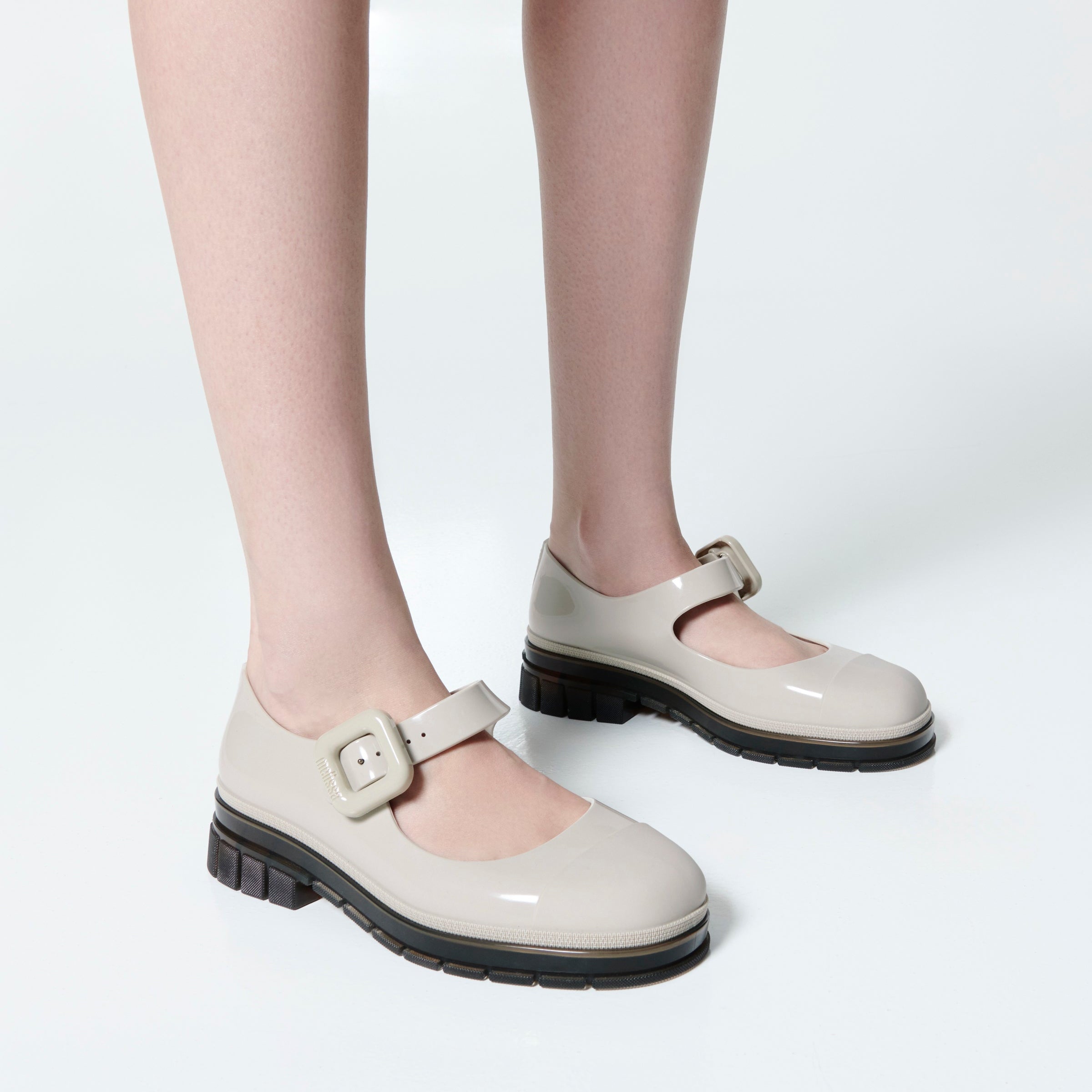 Melissa June Ad Beige / Brown Damskie Półbuty Beżowe