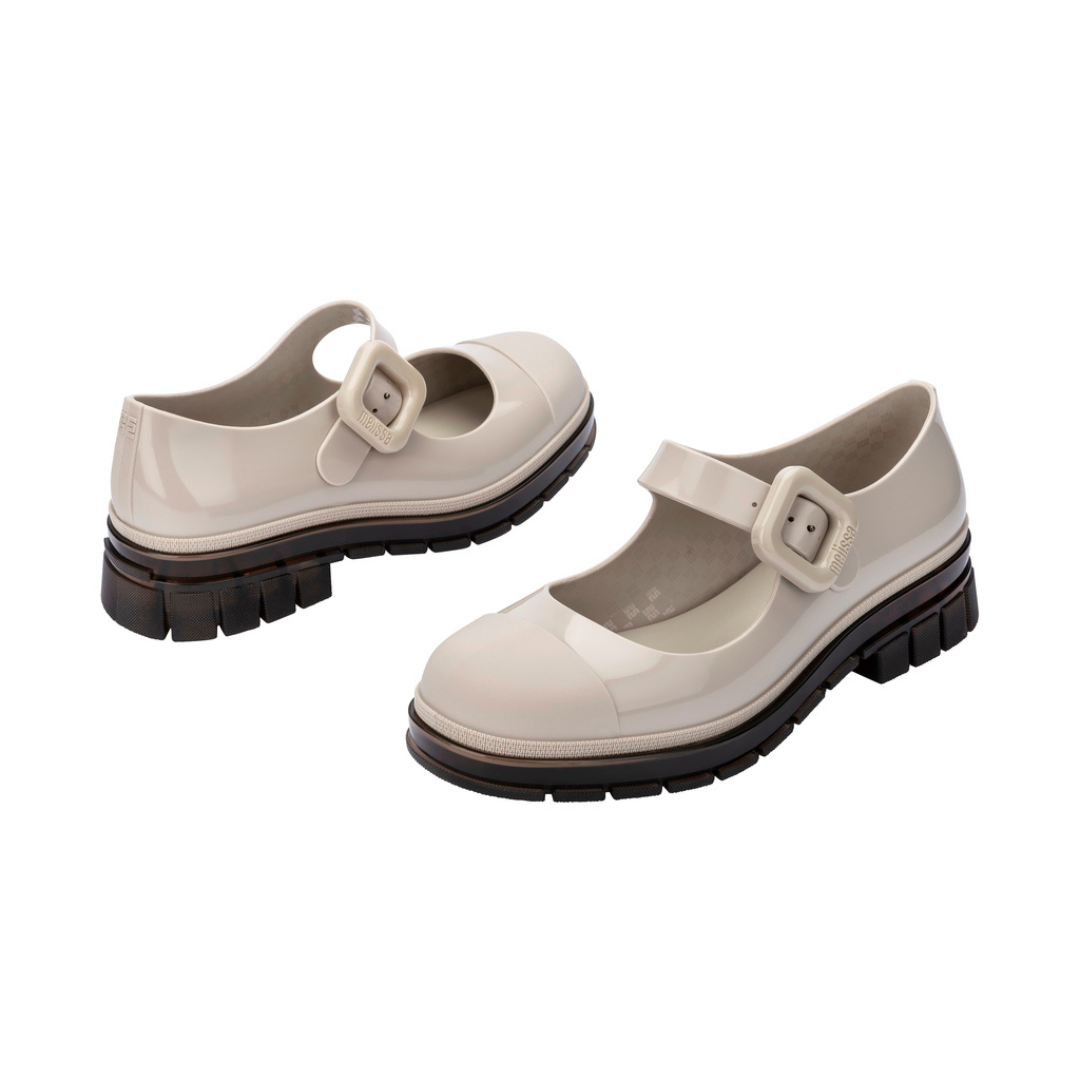 Melissa June Ad Beige/ Brown Damskie Półbuty Beżowe