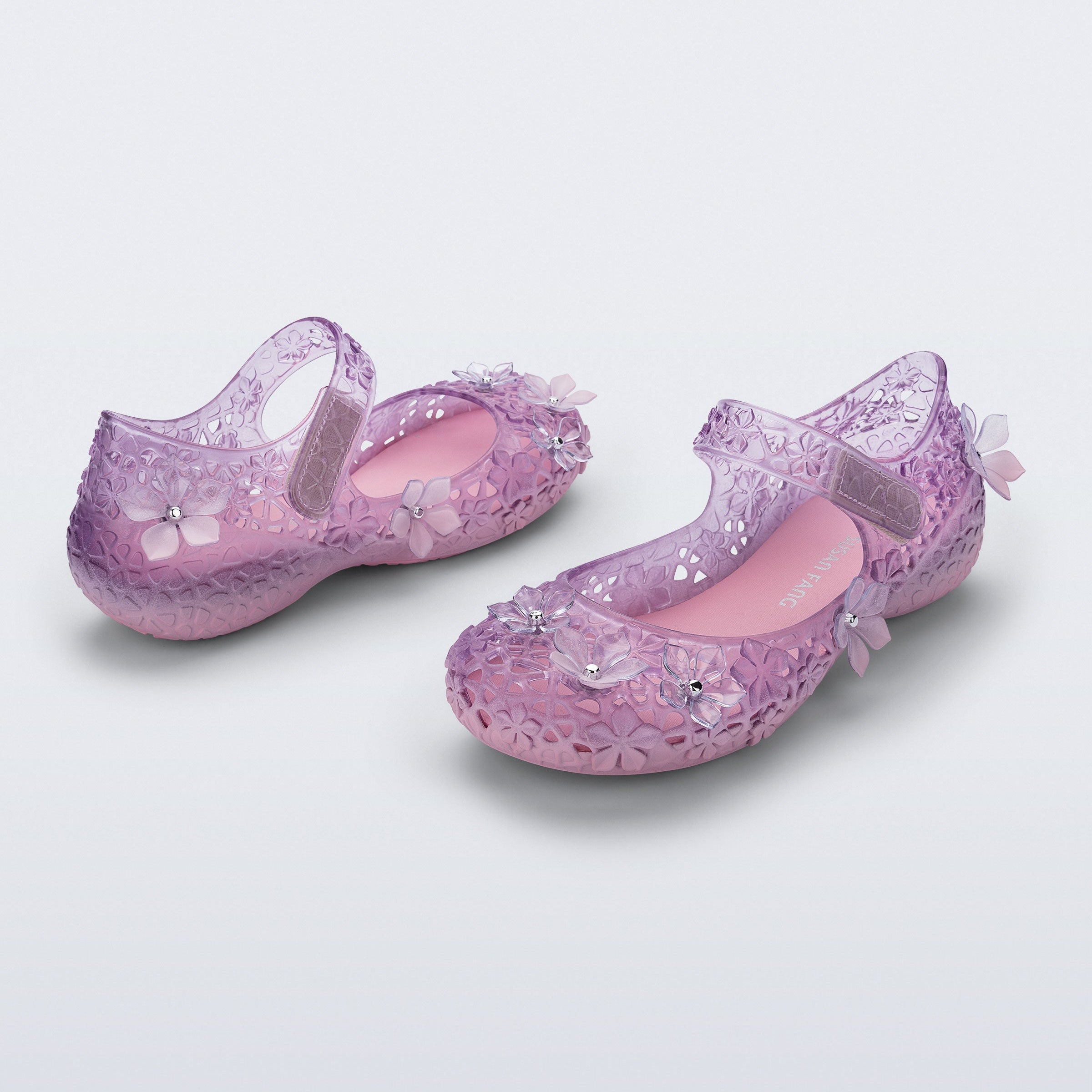 Melissa Luna Bloom + Susan Fang AD Pink Baleriny Damskie Różowe