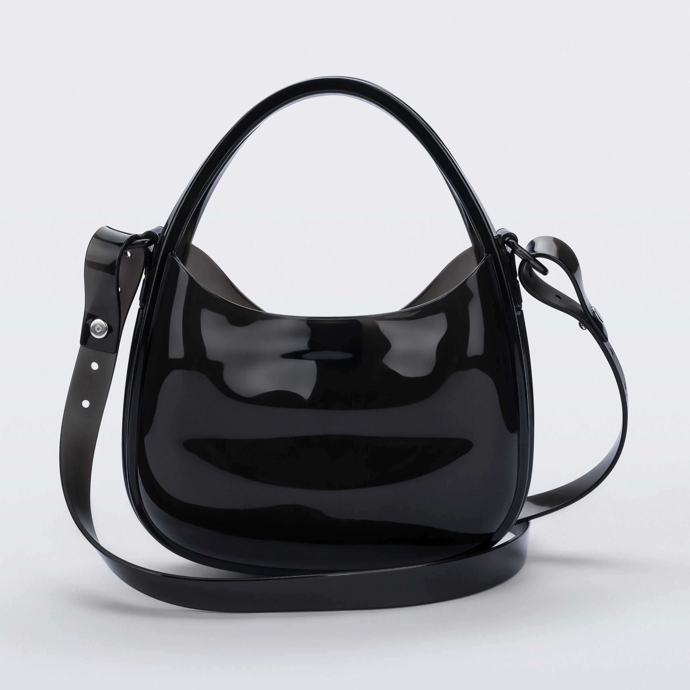 Melissa Mirror Bag Clear Black Torebka Czarna