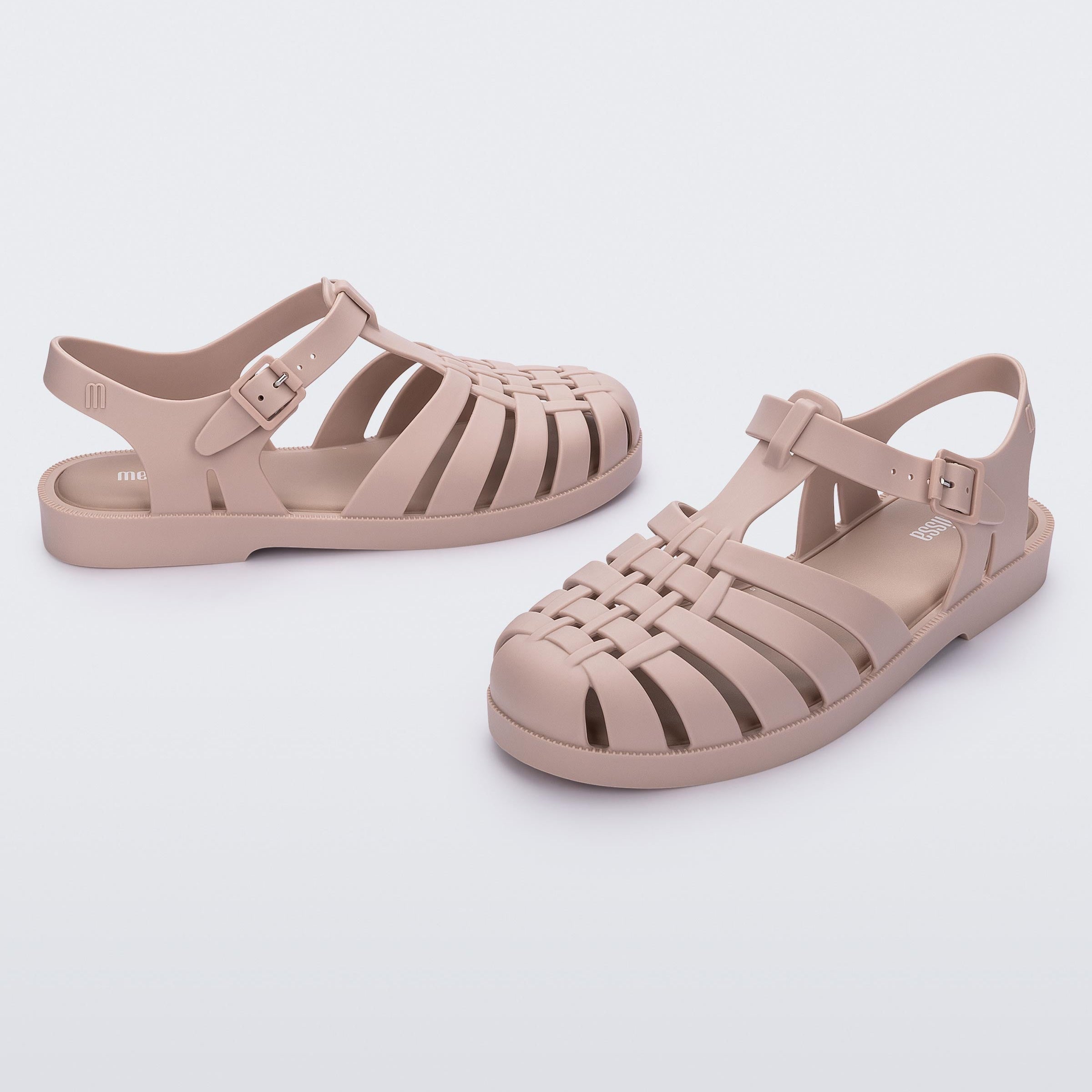 Melissa Possession AD Light Pink Matt Sandały Damskie Pudrowy Róż Matowe