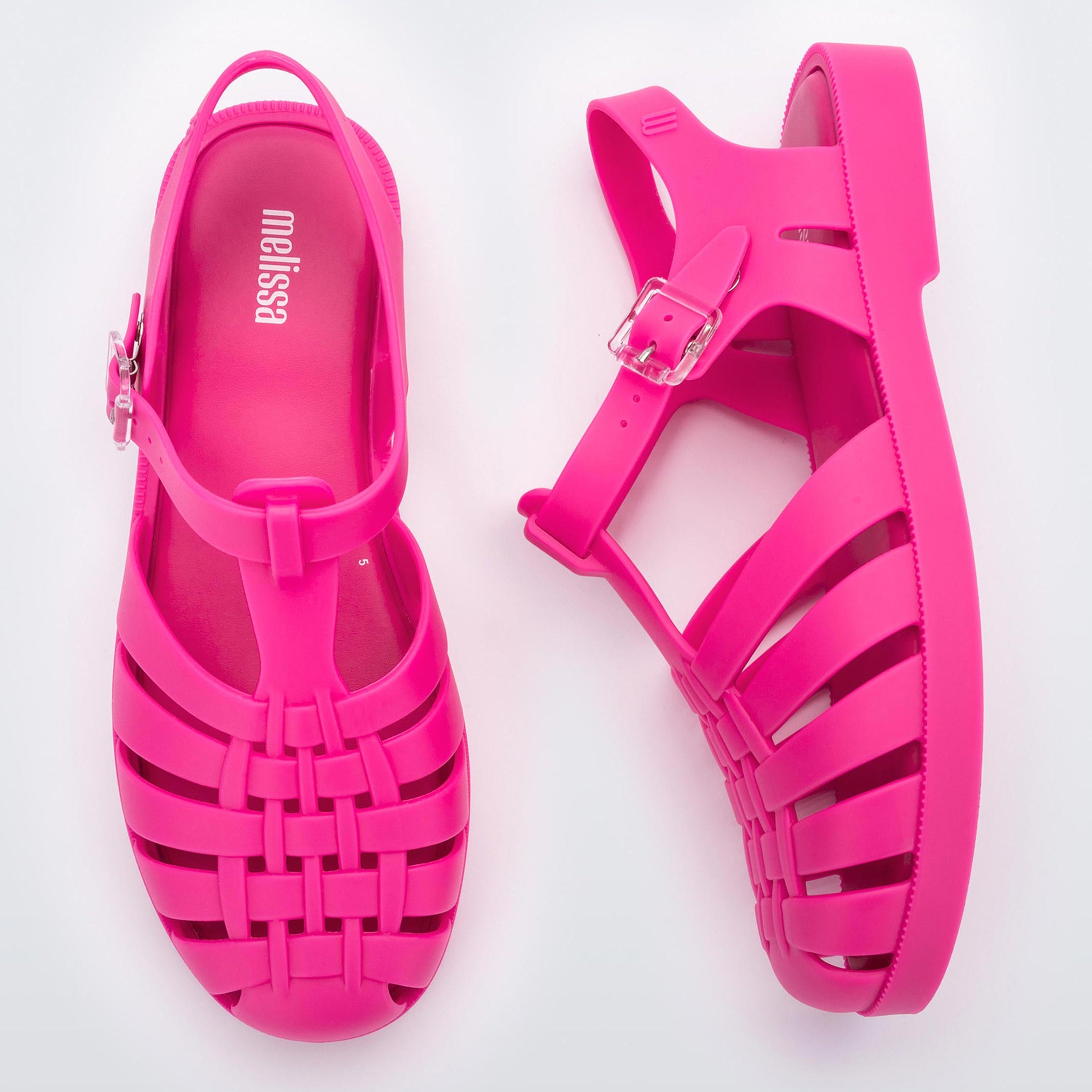Melissa Possession AD Pink Matt Sandały Damskie Różowe Matowe