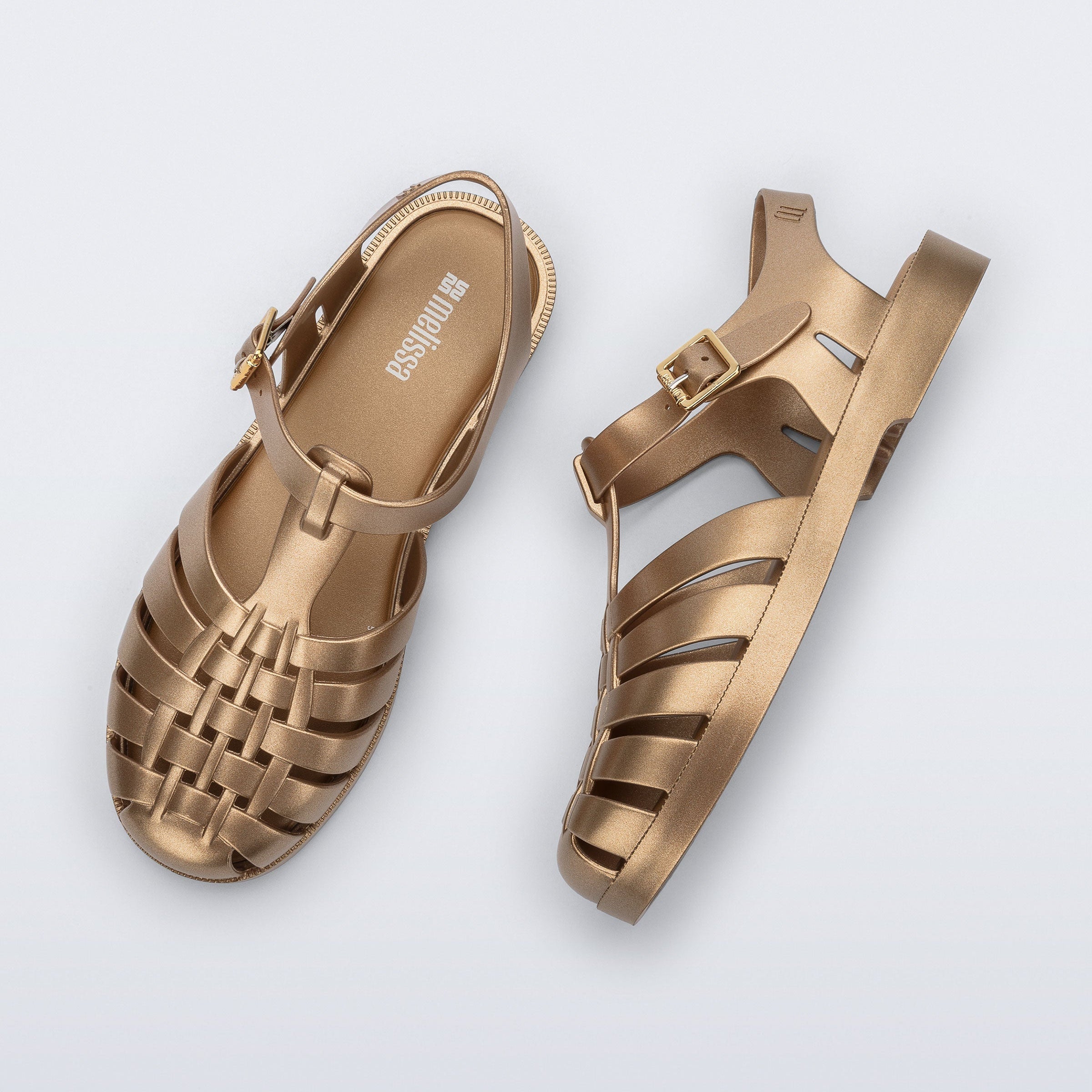 Melissa Possession Magic AD Gold Sandały Damskie Złote