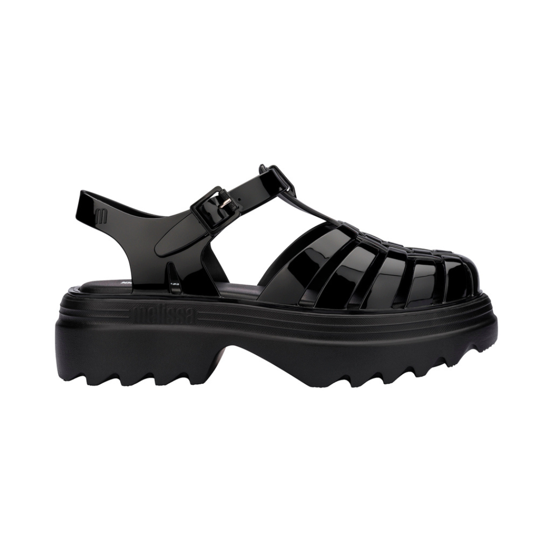 Melissa Possession Platform II AD Black Sandały Na Platformie Damskie Czarne