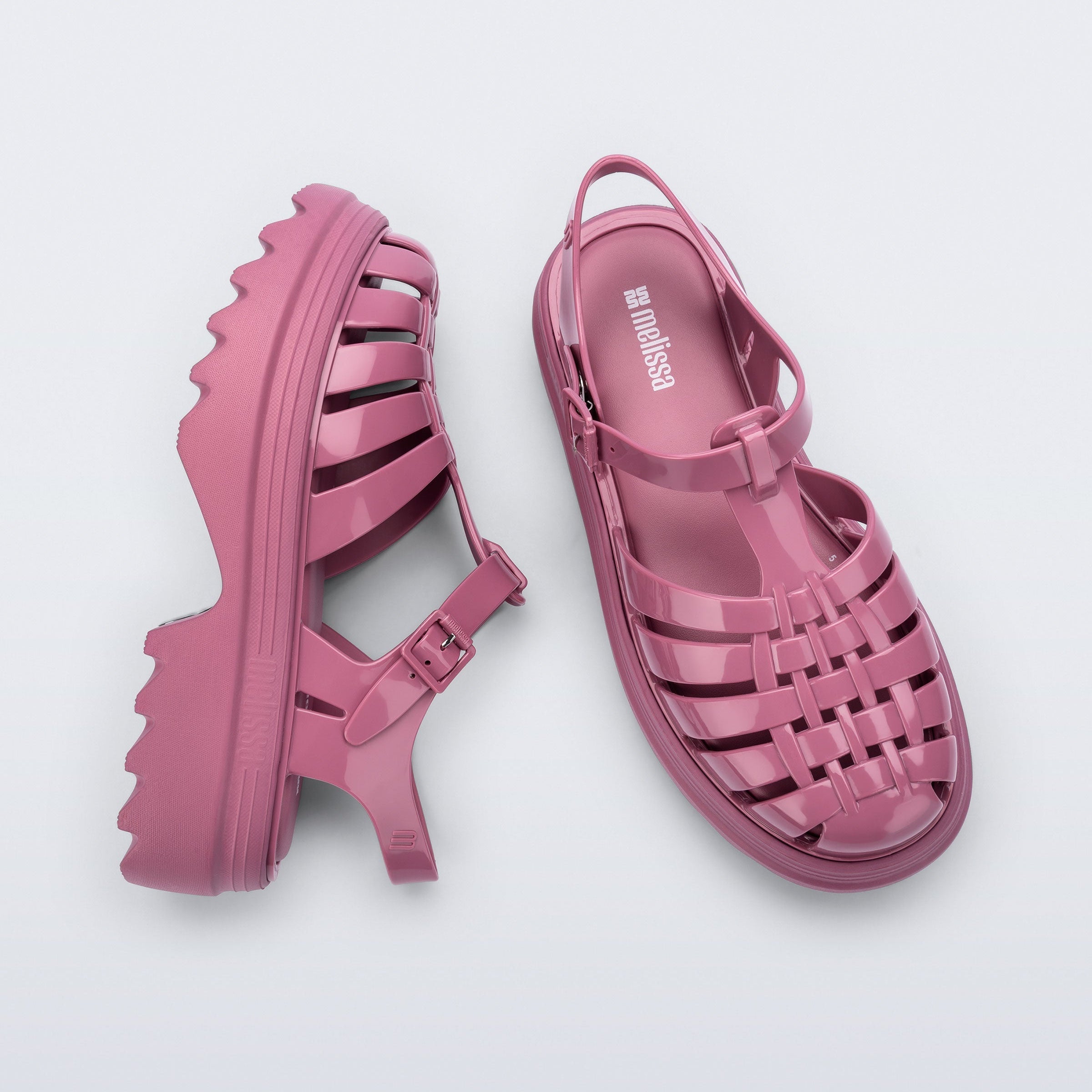 Melissa Possession Platform II AD Lilac Sandały Na Platformie Damskie Liliowe