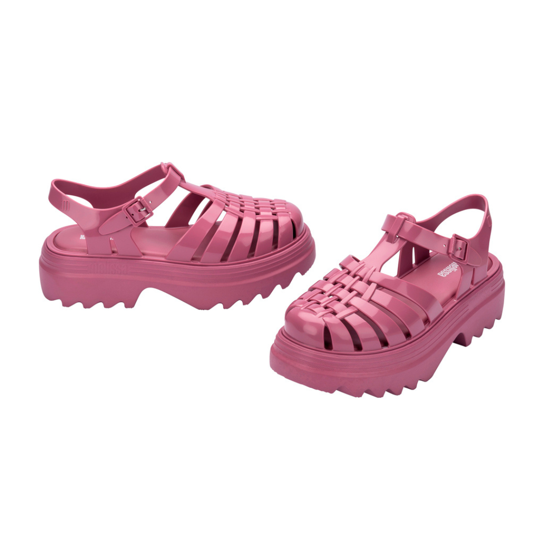 Melissa Possession Platform II AD Lilac Sandały Na Platformie Damskie Liliowe