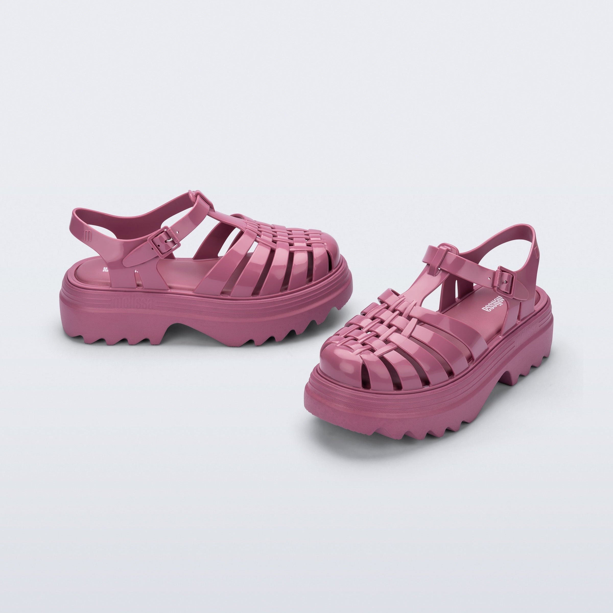 Melissa Possession Platform II AD Lilac Sandały Na Platformie Damskie Liliowe