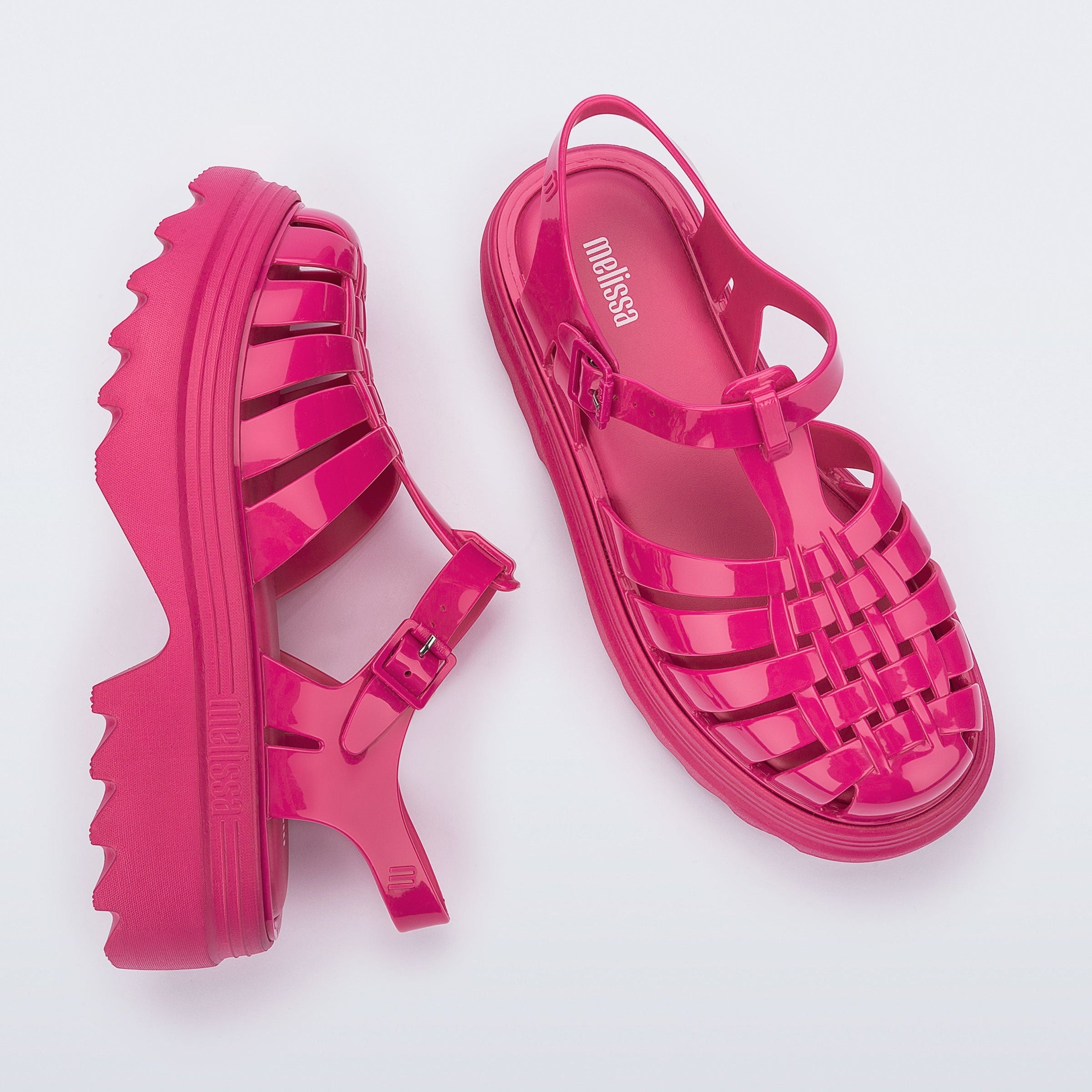 Melissa Possession Platform II AD Pink Sandały Na Platformie Damskie Różowe