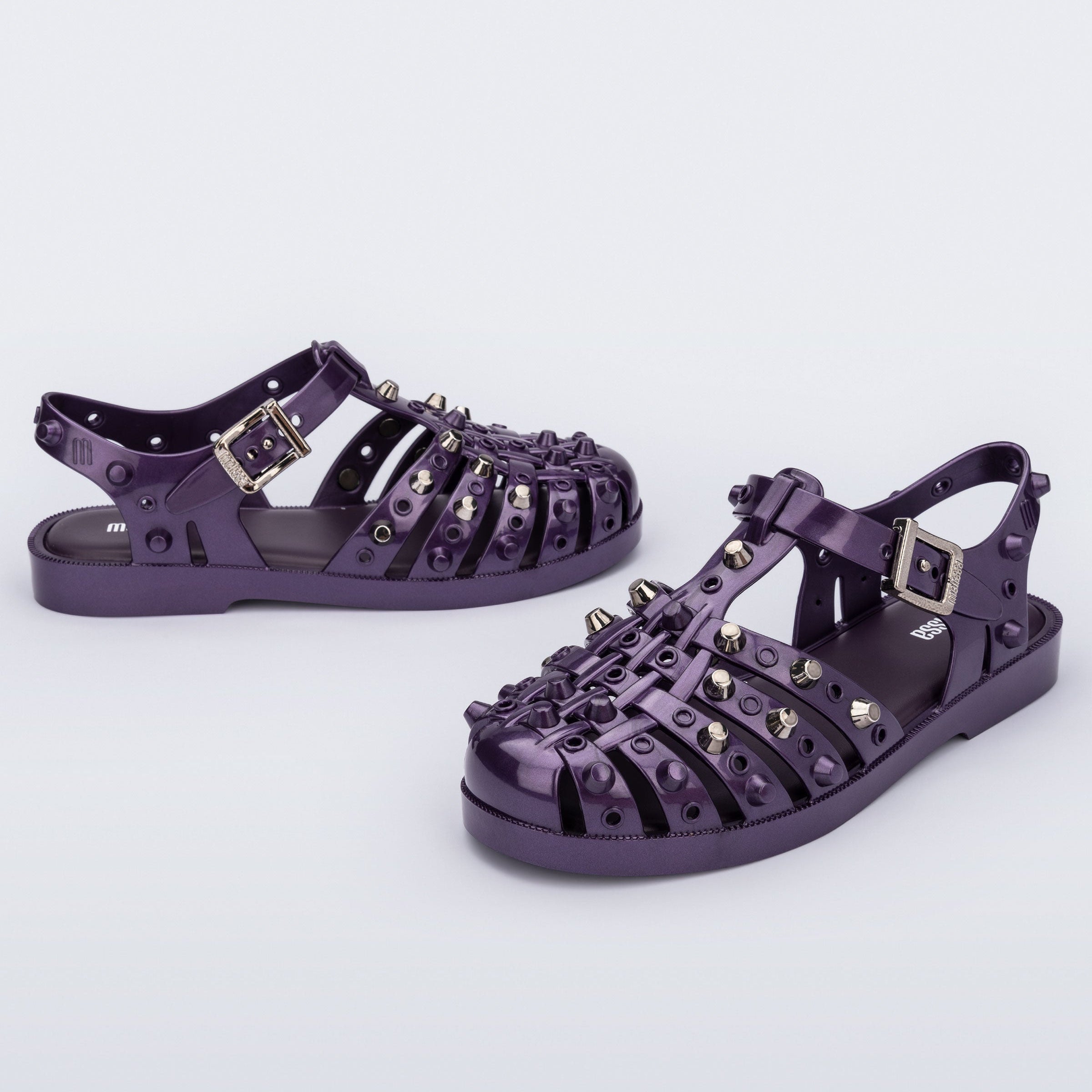 Melissa Possession Studs AD Purple Sandały Damskie Fioletowe
