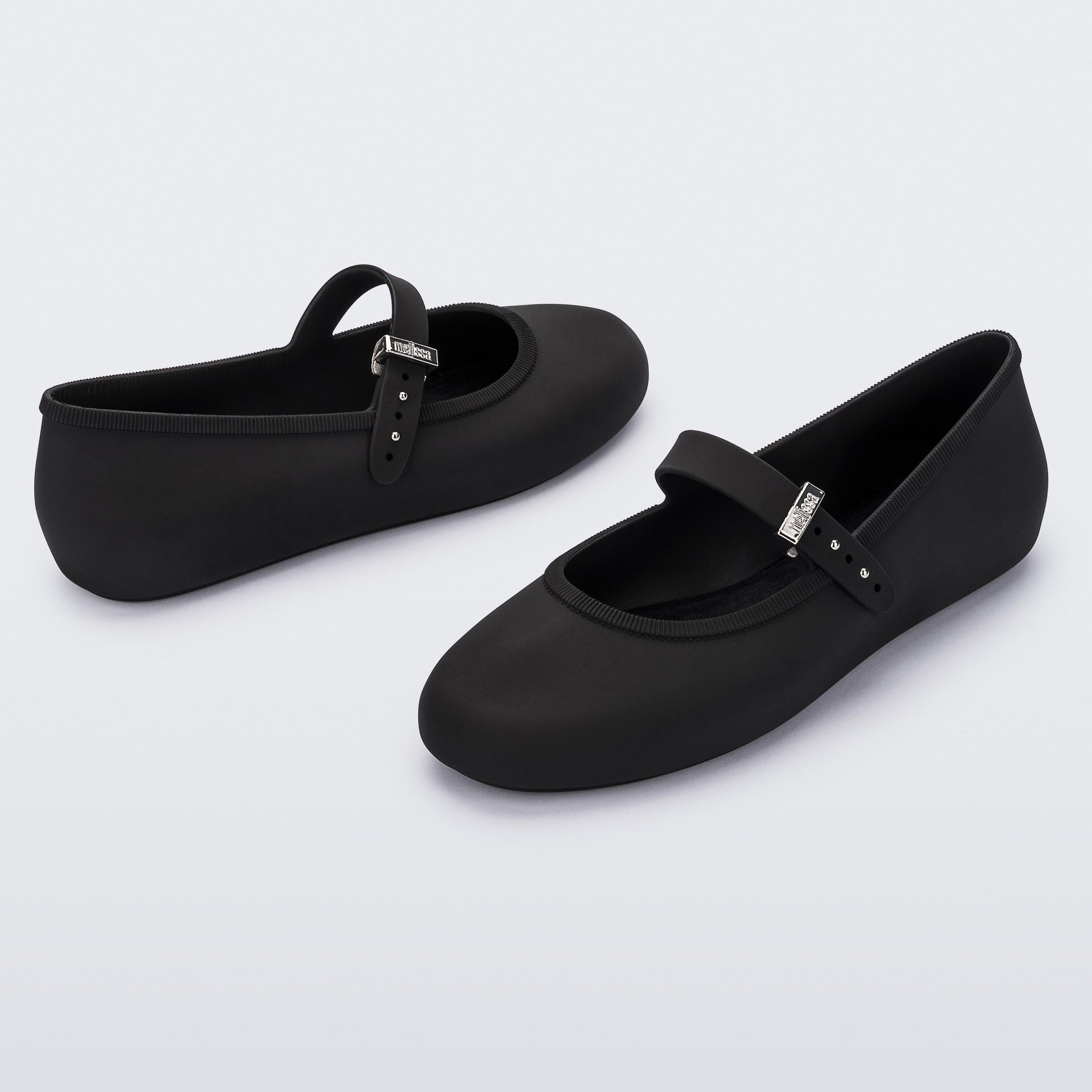 Melissa Soft Ballerina AD Black Baleriny Damskie Czarne