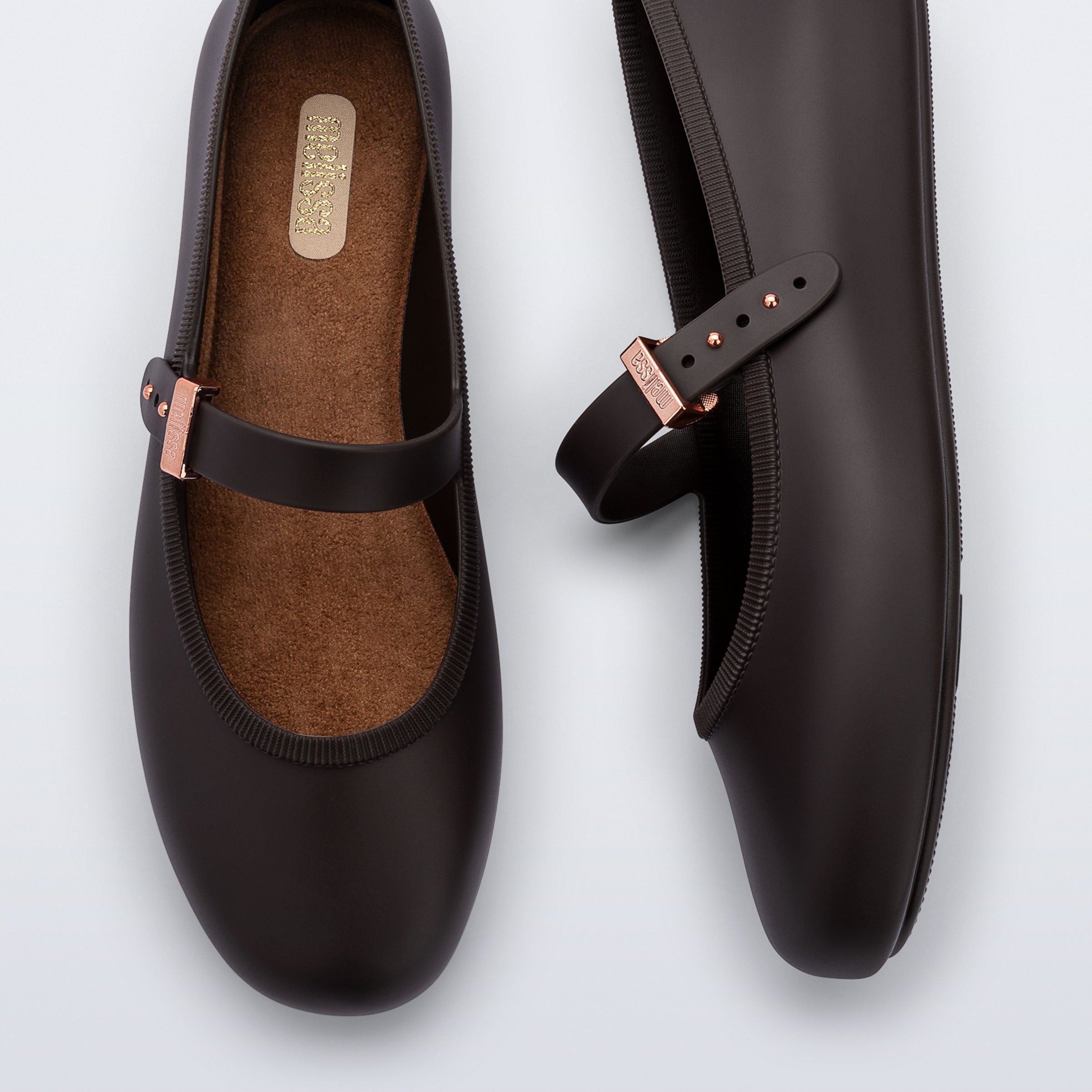 Melissa Soft Ballerina AD Brown Baleriny Damskie Brązowe
