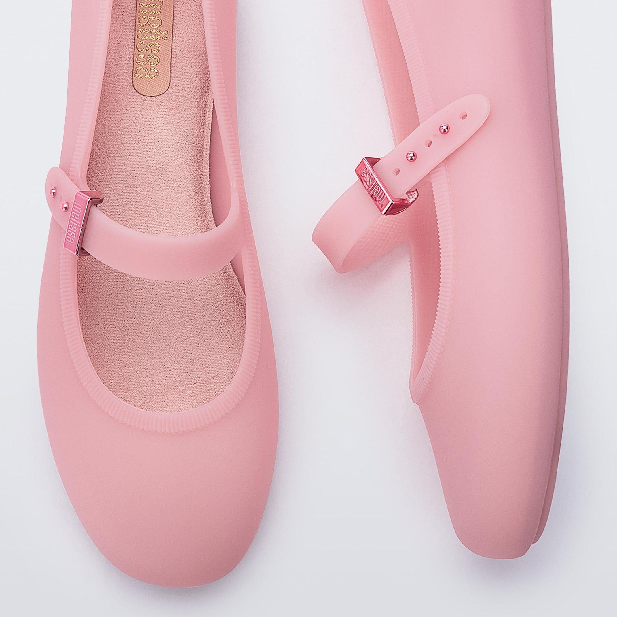 Melissa Soft Ballerina AD Milky Pink Baleriny Damskie Różowe