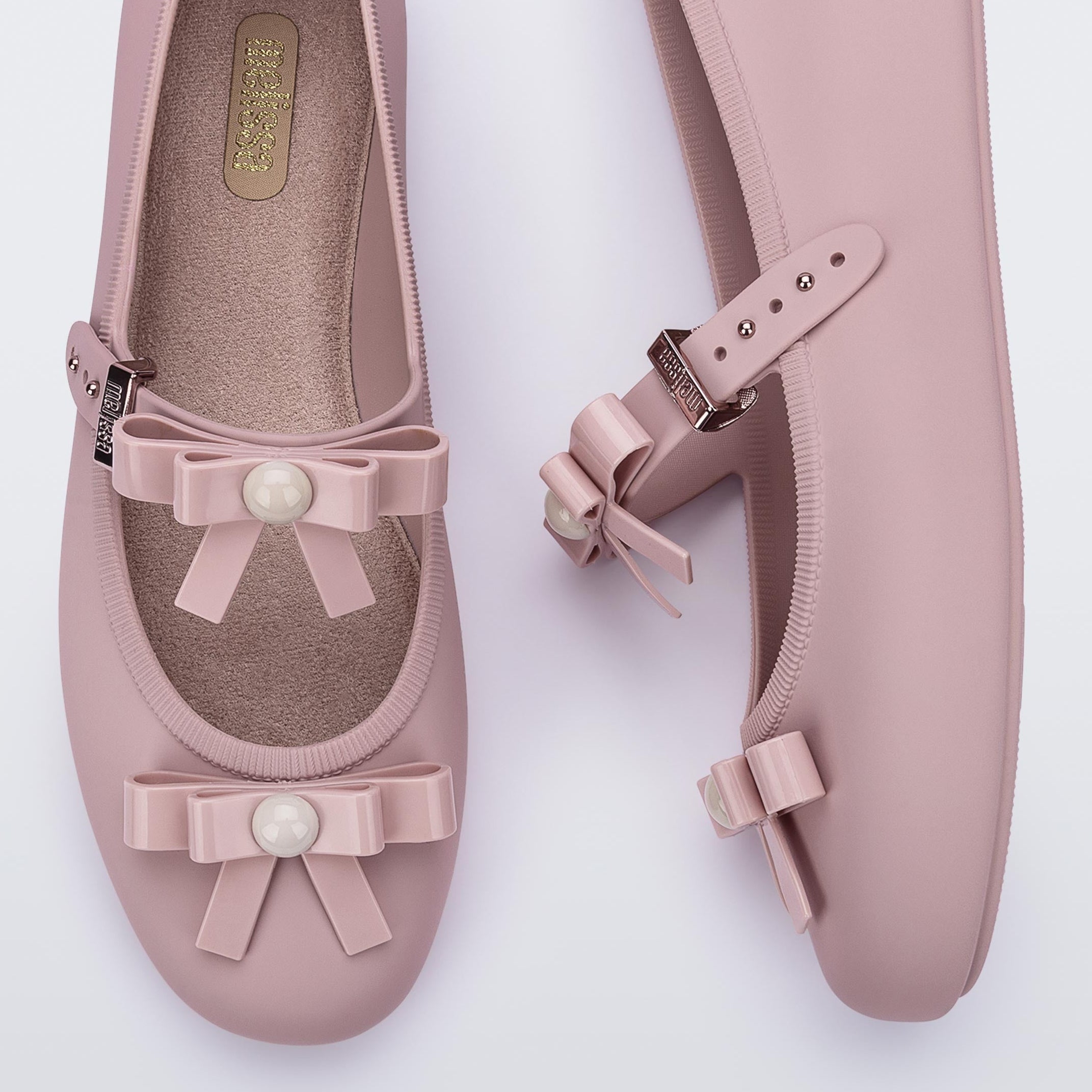 Melissa Soft Ballerina Bow AD Pink Baleriny Damskie Różowe