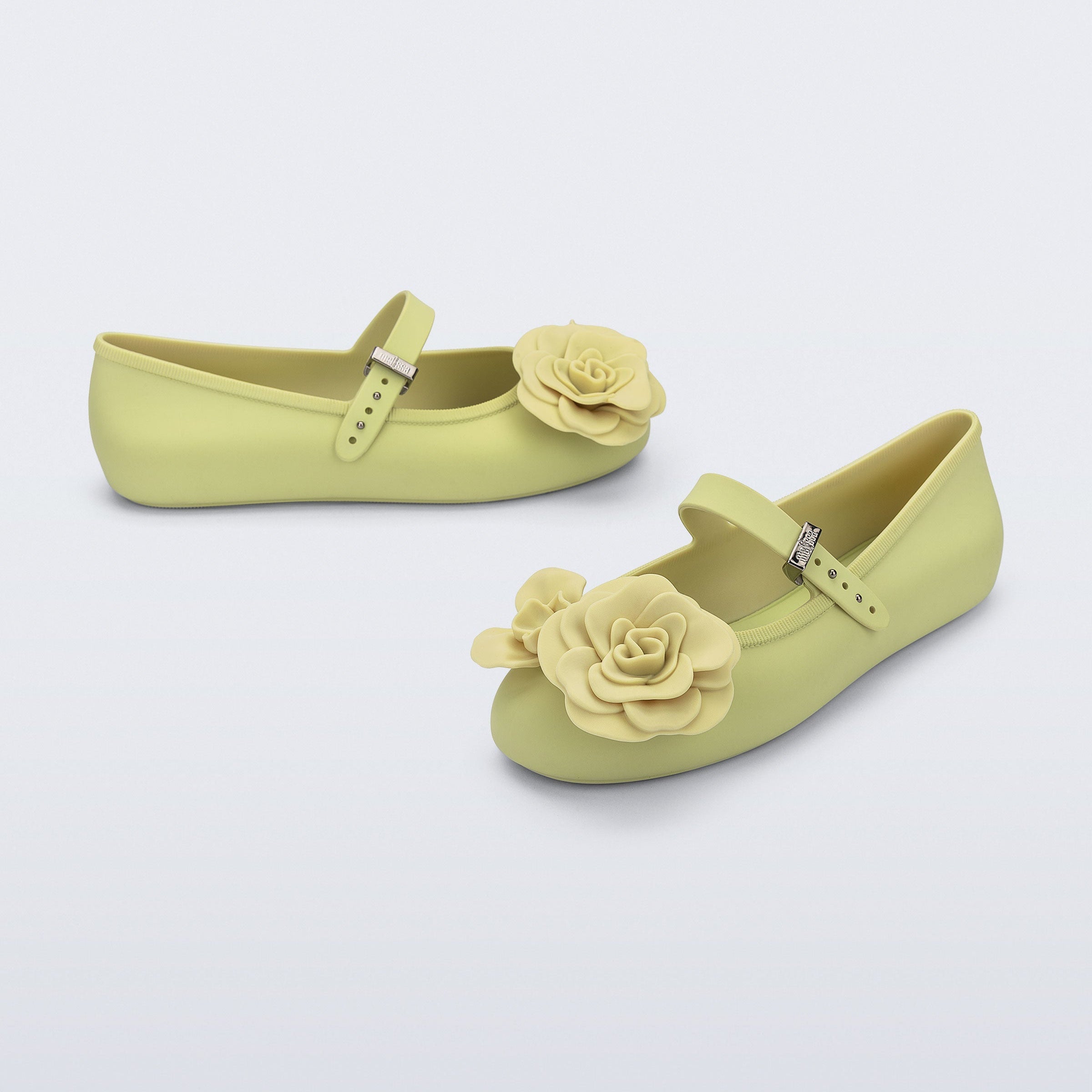 Melissa Soft Ballerina Petals AD Green Baleriny Damskie Zielone