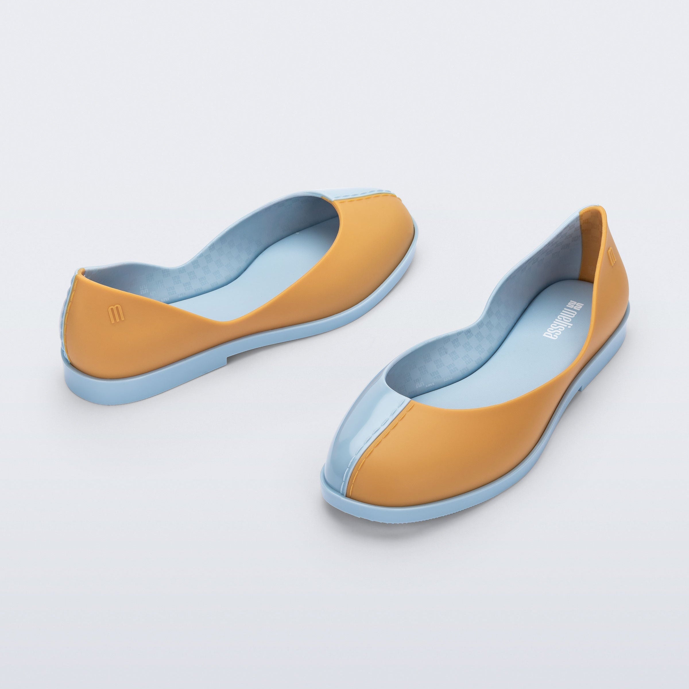 Melissa Switch Ad Blue / Brown Baleriny Damskie Niebiesko-Brązowe