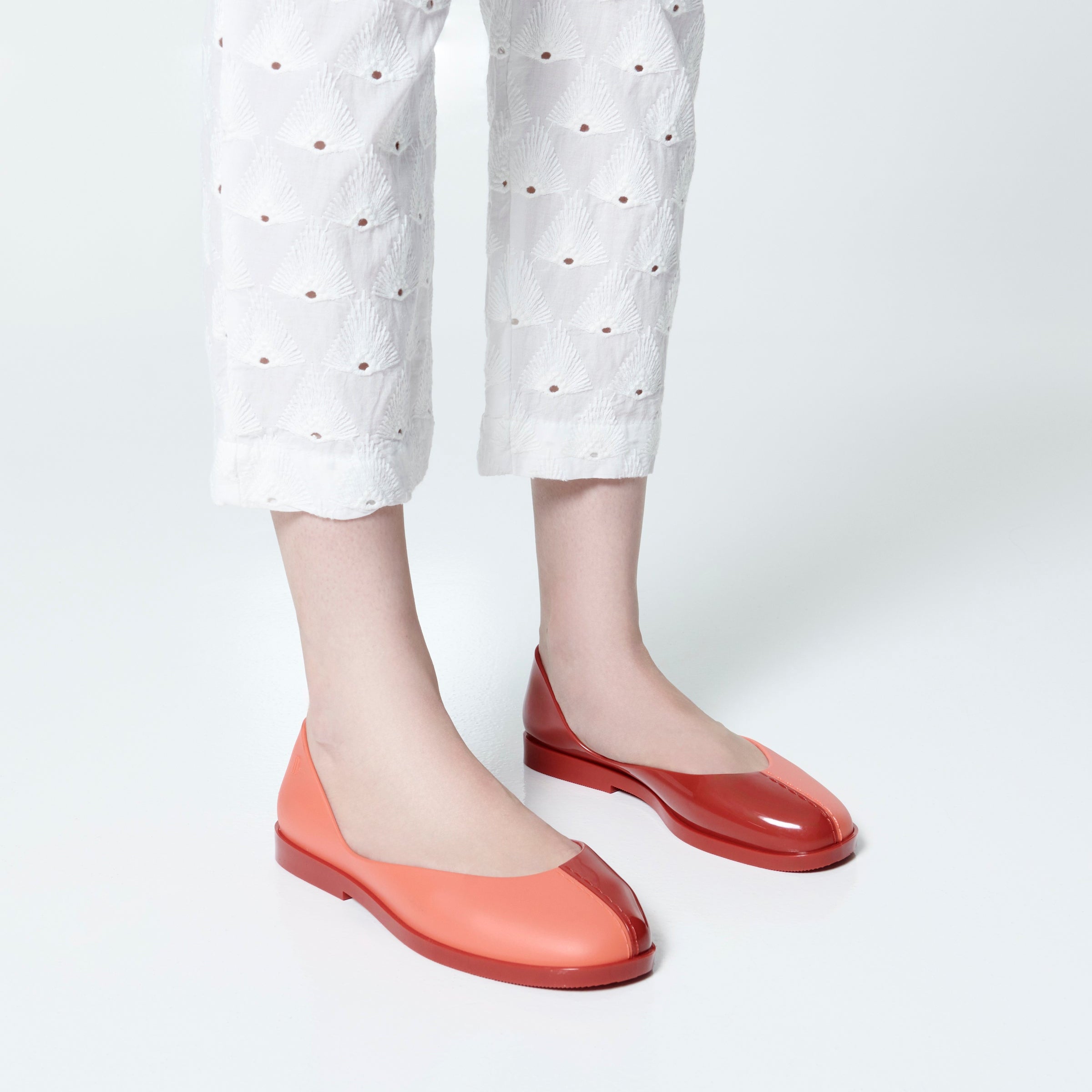 Melissa Switch Ad Red Baleriny Damskie Czerwone