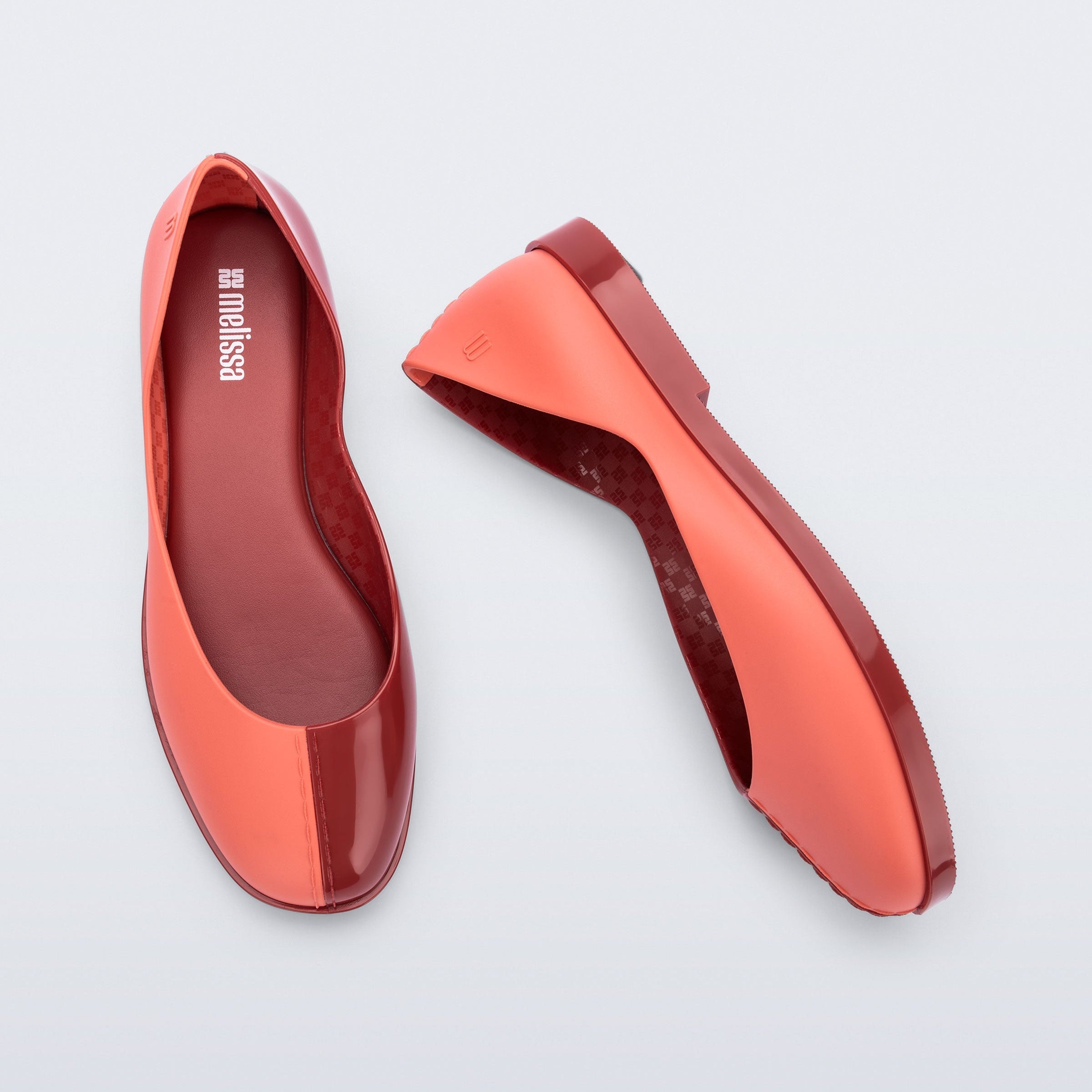 Melissa Switch Ad Red Baleriny Damskie Czerwone