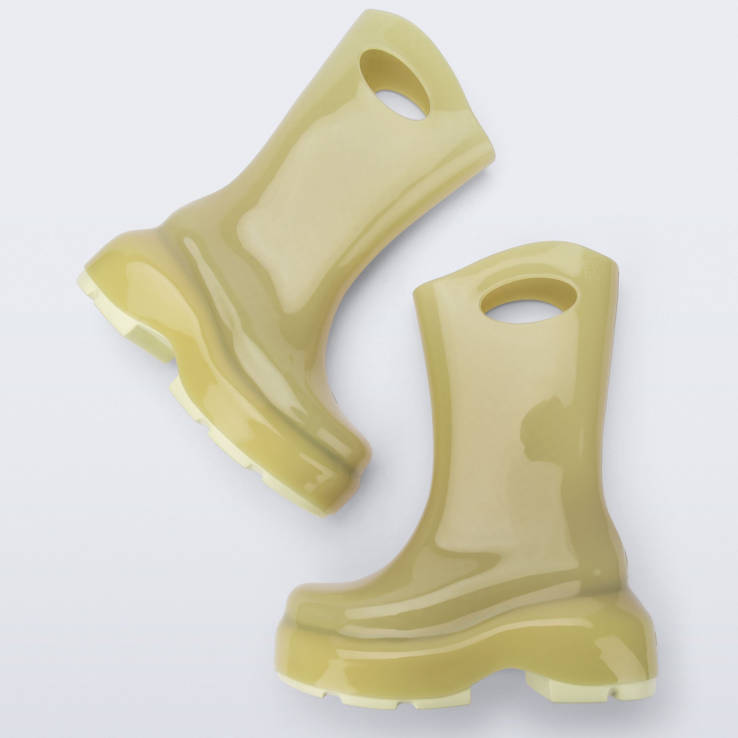 Melissa Ultra Boot AD Beige Kalosze Damskie Beżowe