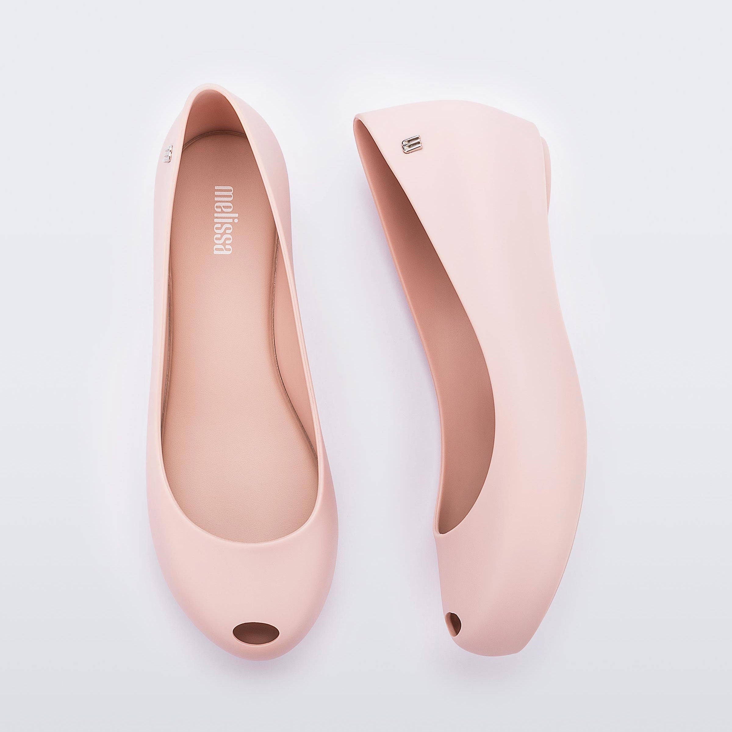 Melissa Ultragirl Basic II AD Light Pink Baleriny Damskie Różowe