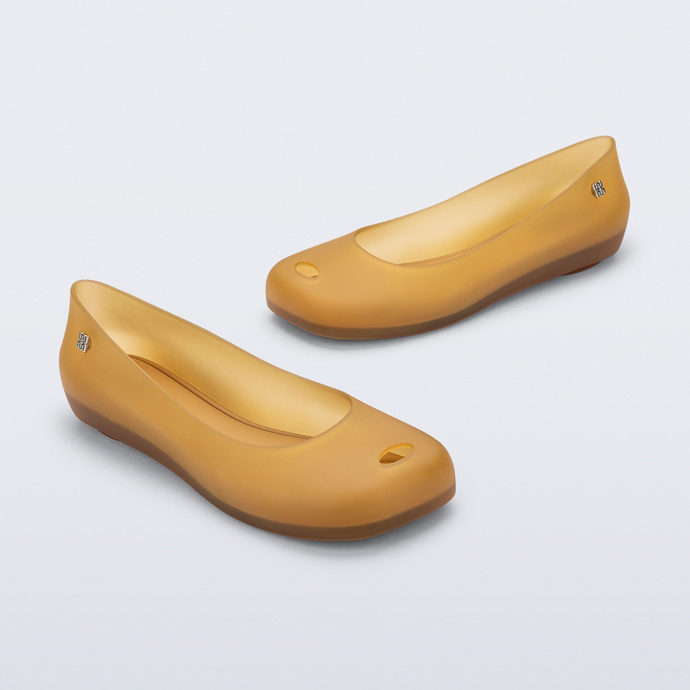 Melissa Ultragirl Futura AD Transparent Carmel Baleriny Damskie Beżowe