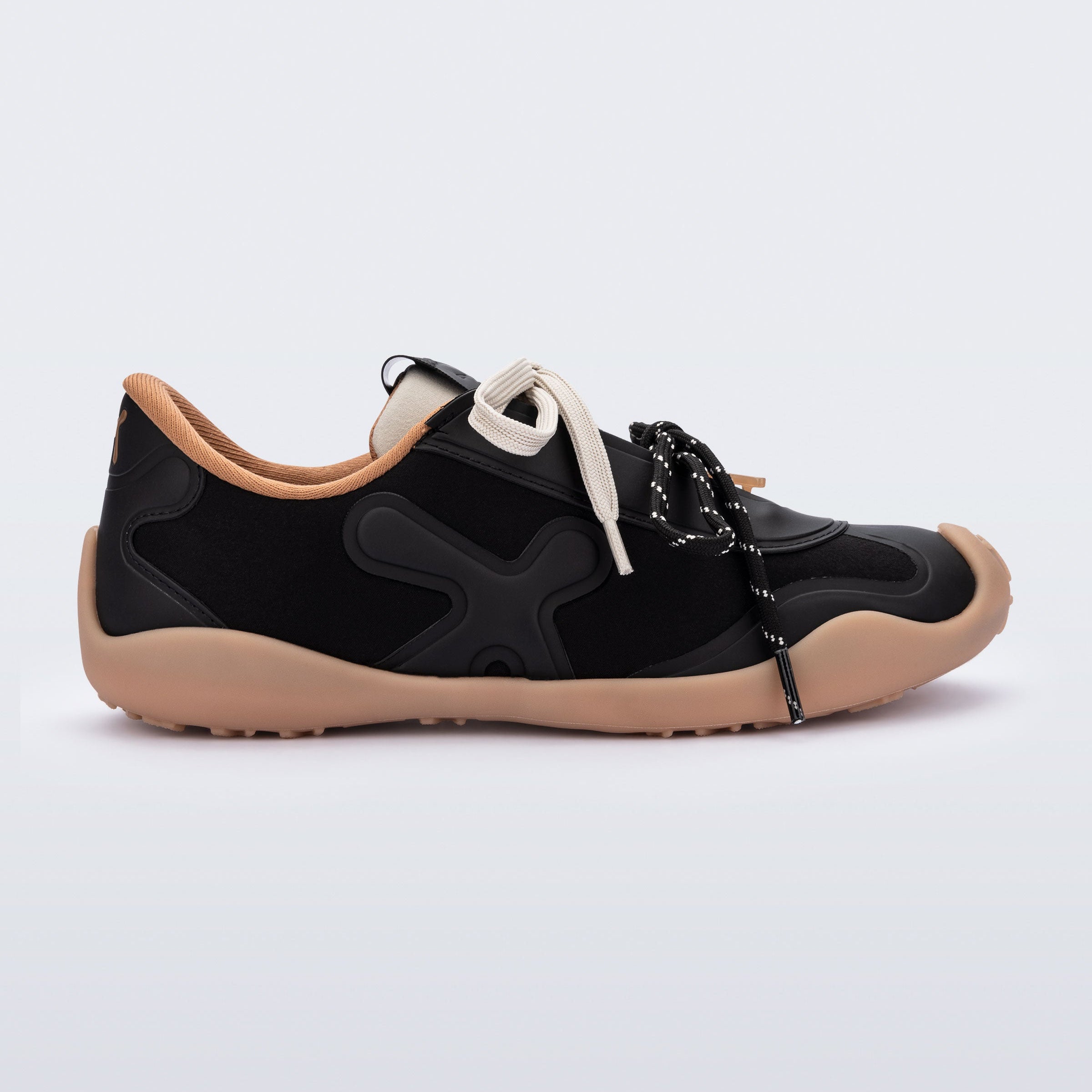 Melissa X Bend Ad Black / Beige Sneakersy Damskie Czarne