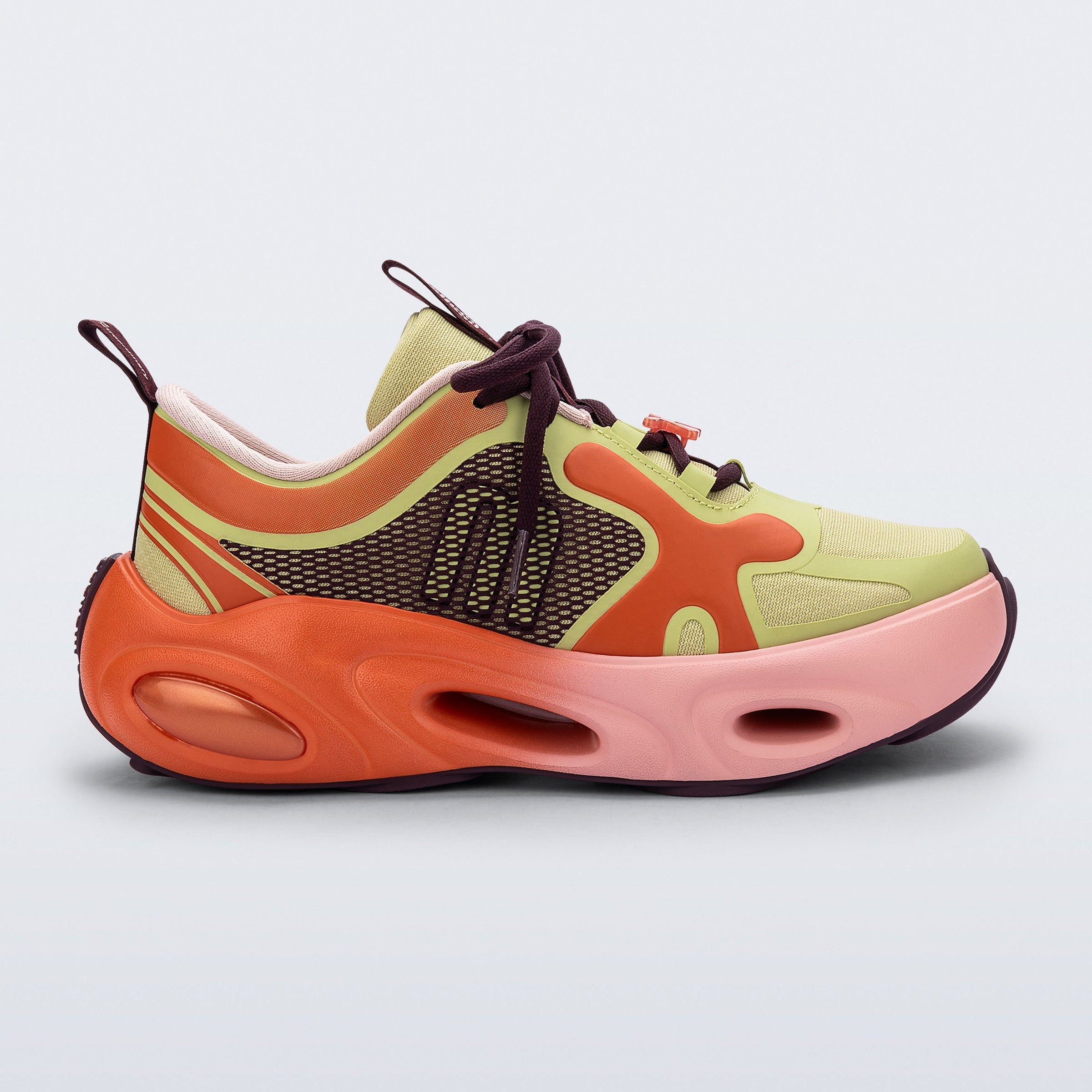Melissa X Loop Ad Laranja / Verde / Rosa Sneakersy Damskie Wielokolorowe