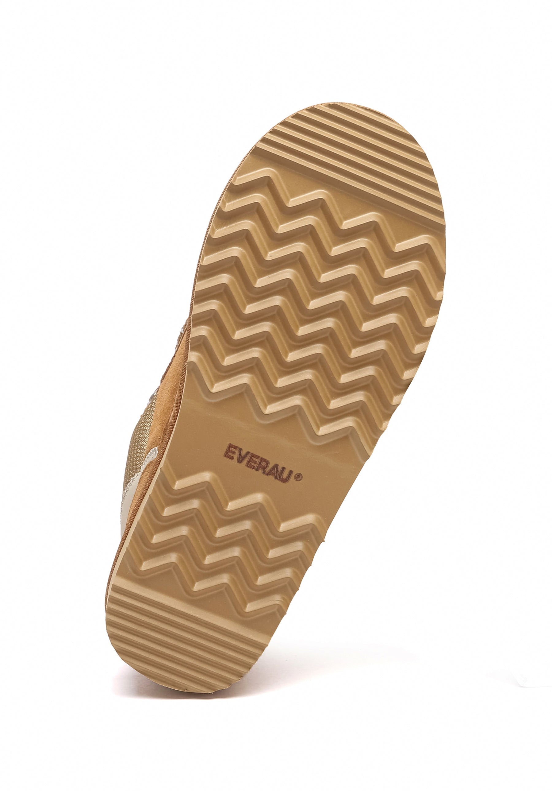 EVERAU Papuan Chestnut Lace up Sneakersy Brązowe