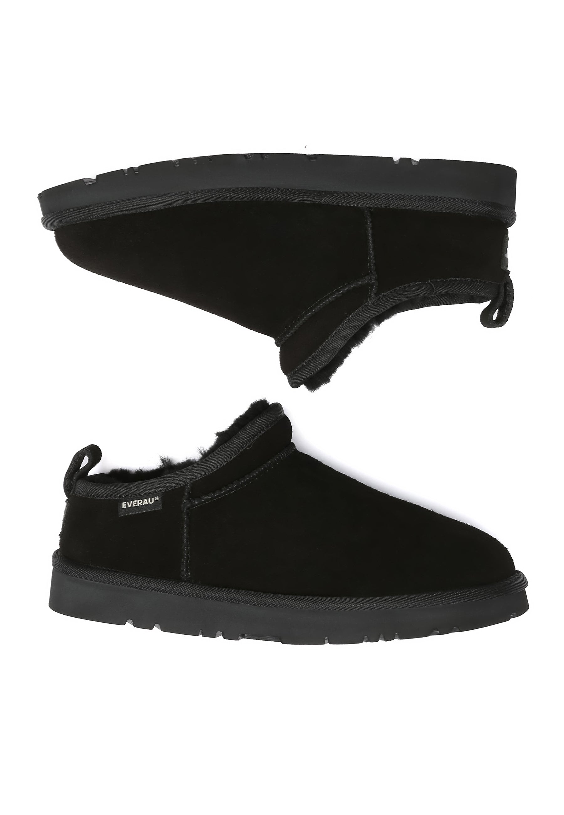 EVERAU Quail Black Ultra Mini Boots Botki Czarne