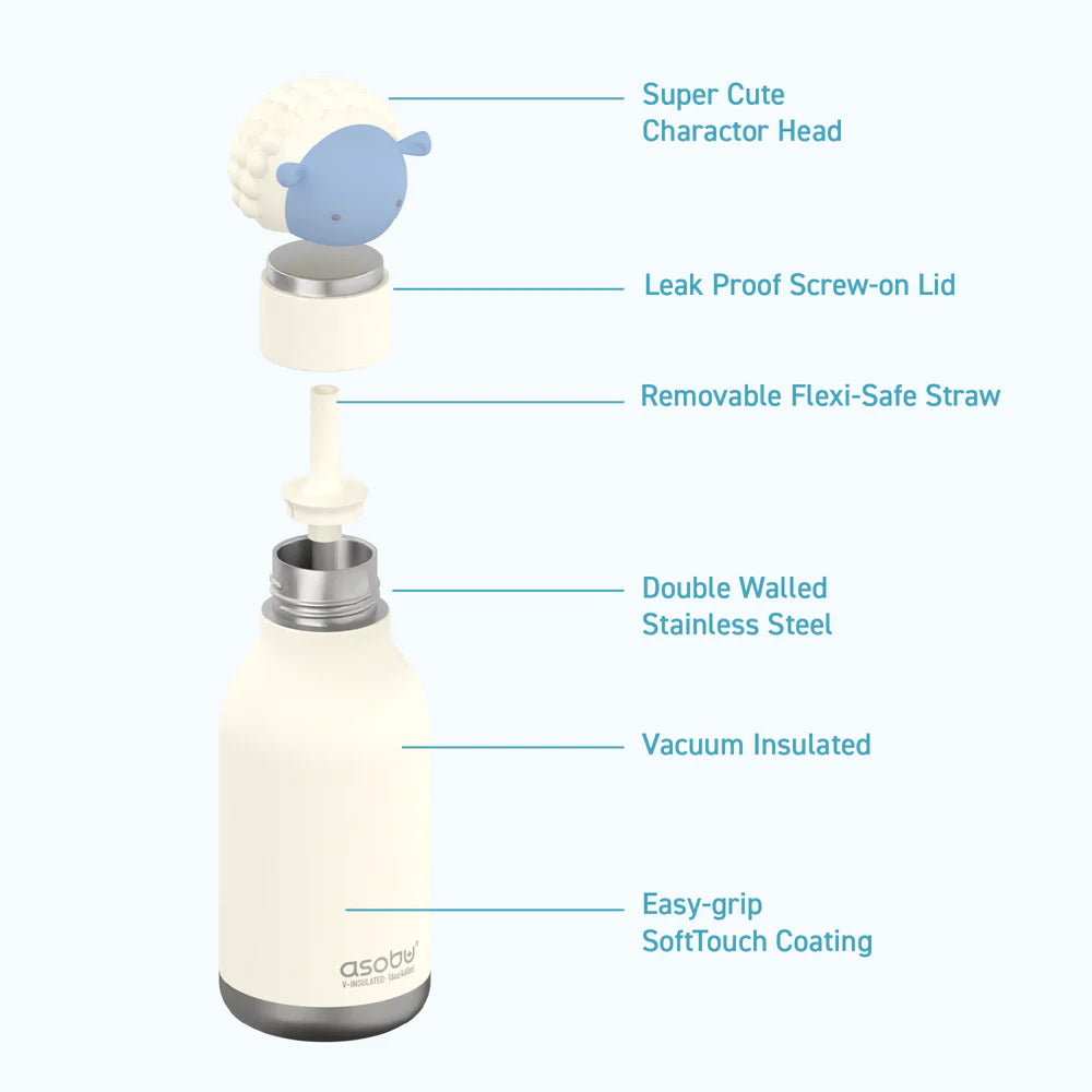 Asobu Butelka Termiczna Bestie Bottle 460ml Owca