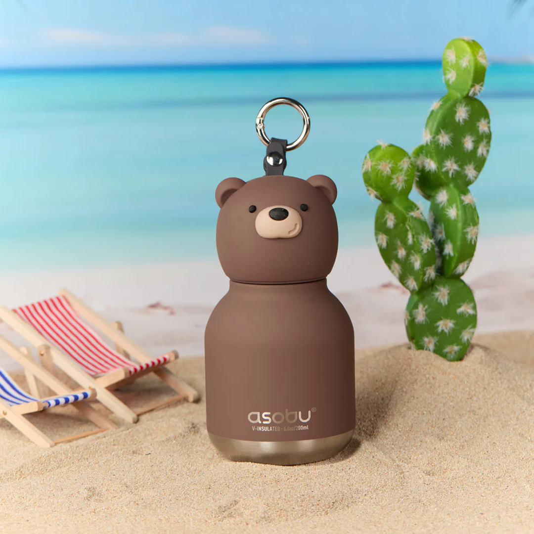 Asobu Butelka Termiczna Brelok Mini Bestie Bottle 200ml Miś